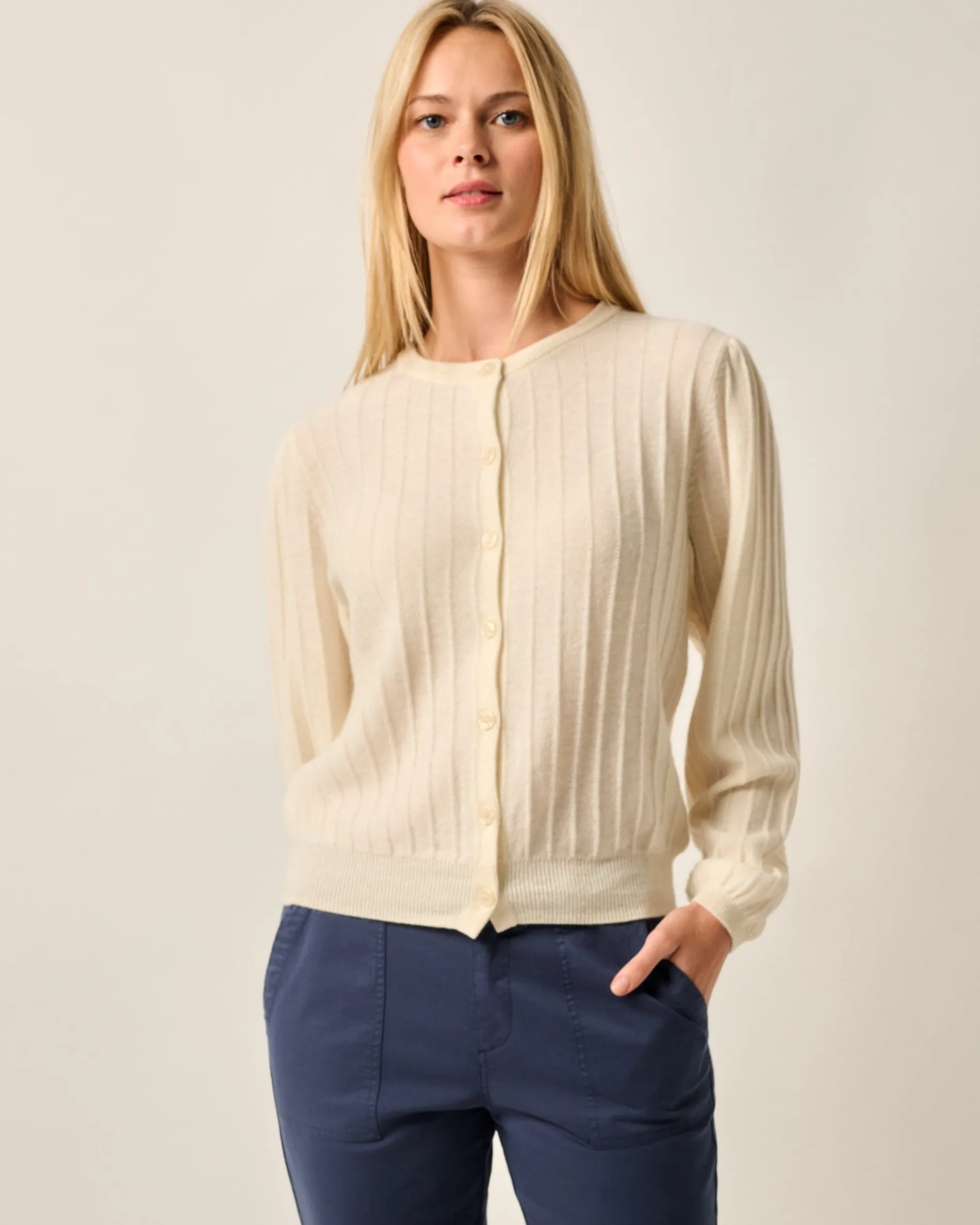Alma Cashmere Blend Cardigan