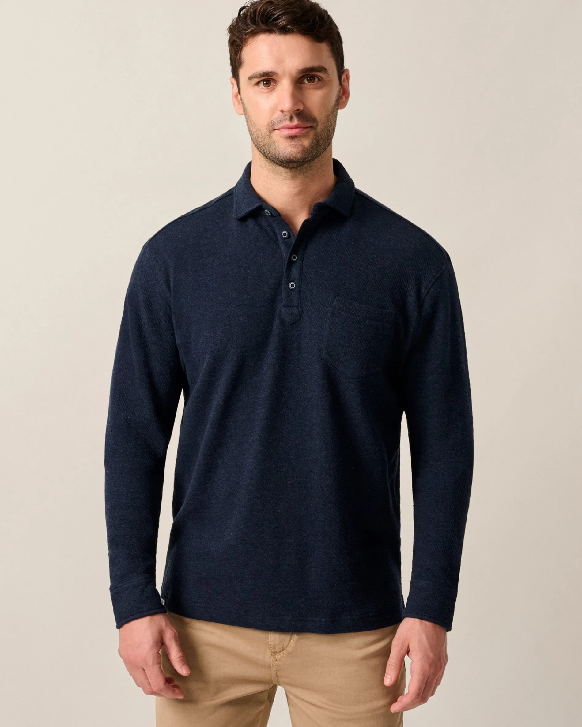 Alwin Lakewave Polo Sweater