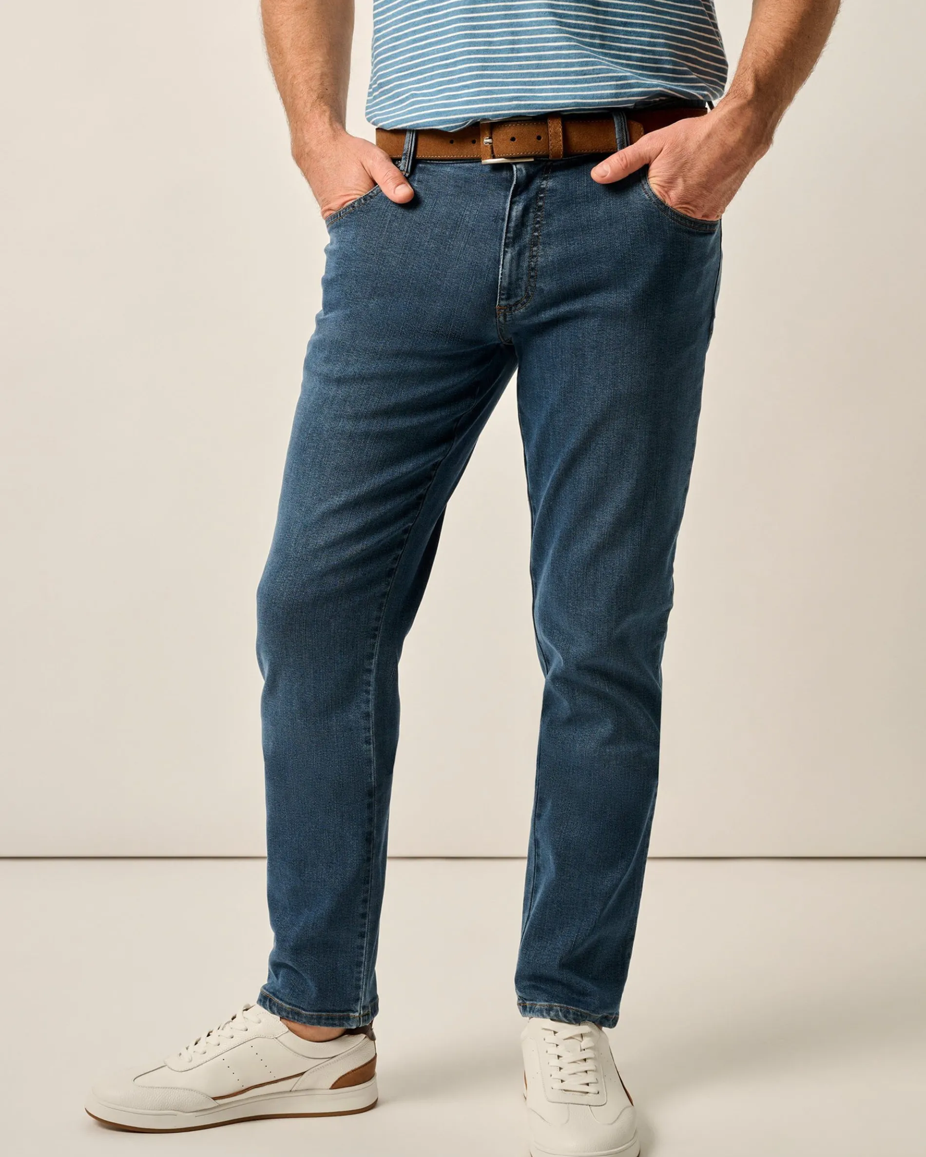 Anaheim Stretch Lightweight 5-Pocket Denim Jean