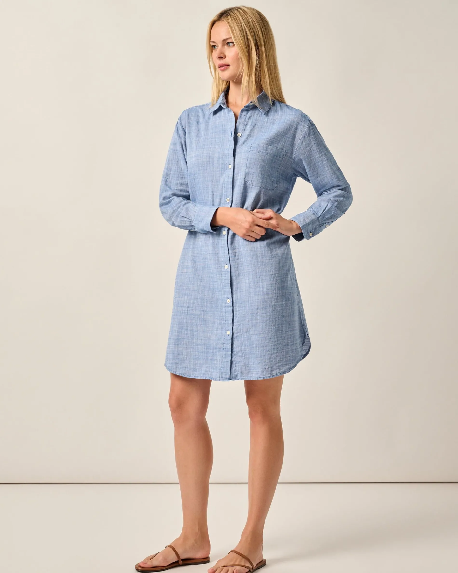 Anyaa Cotton Shirt Dress