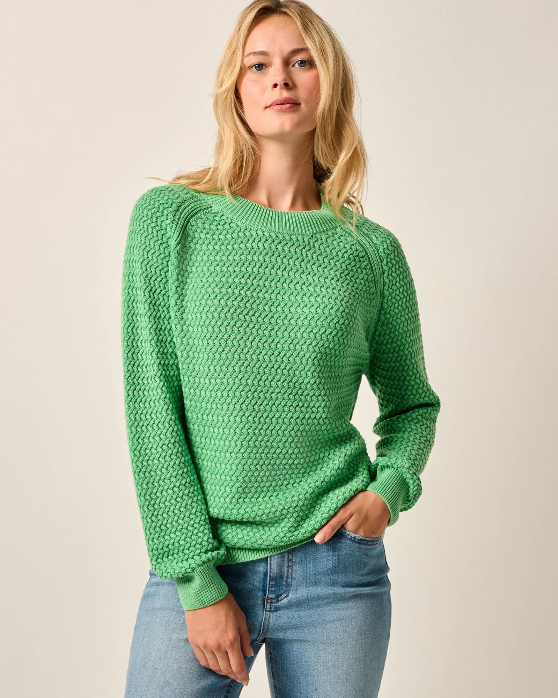 Bridget Garment Dyed Crewneck Sweater