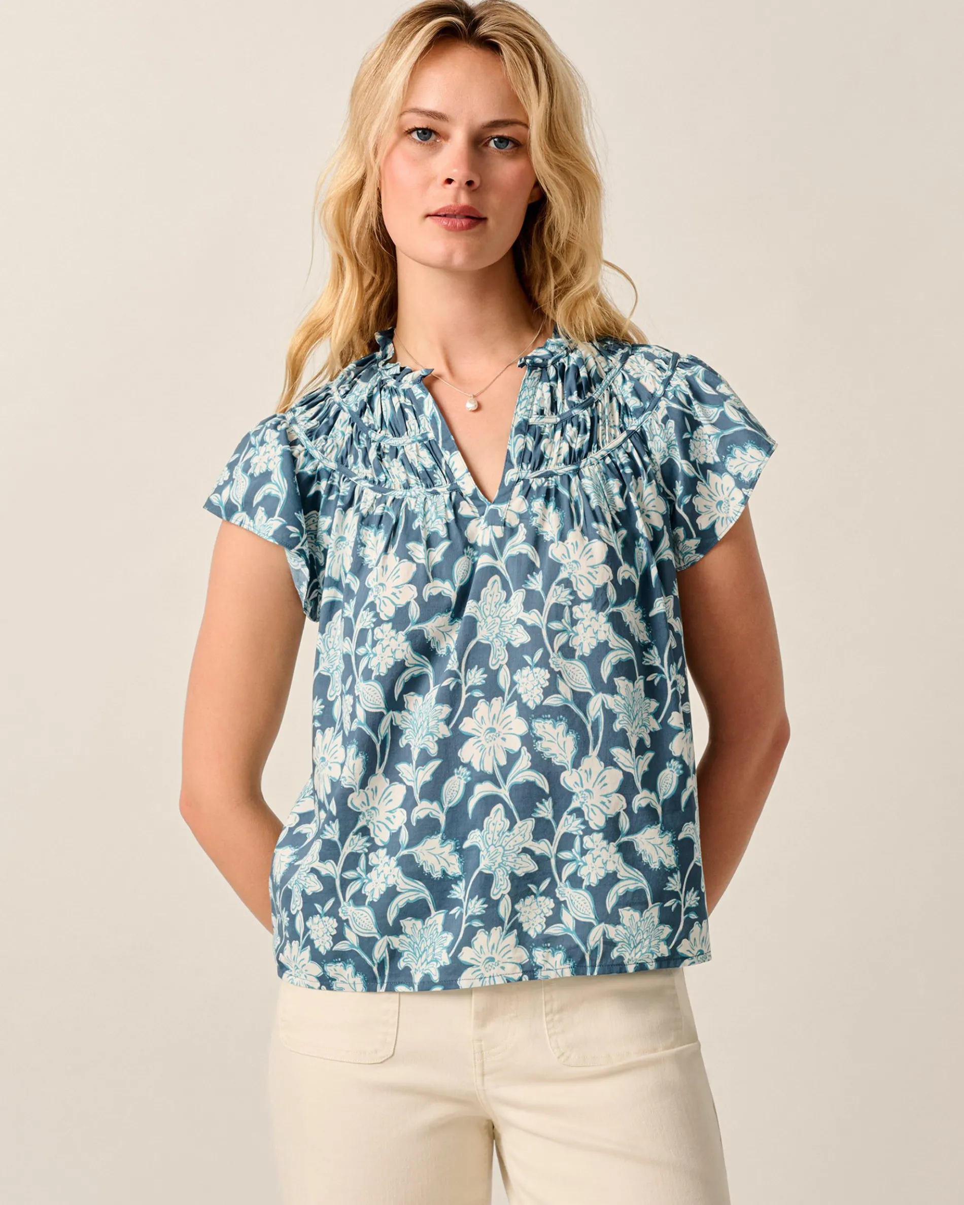 Coleen Printed Blouse