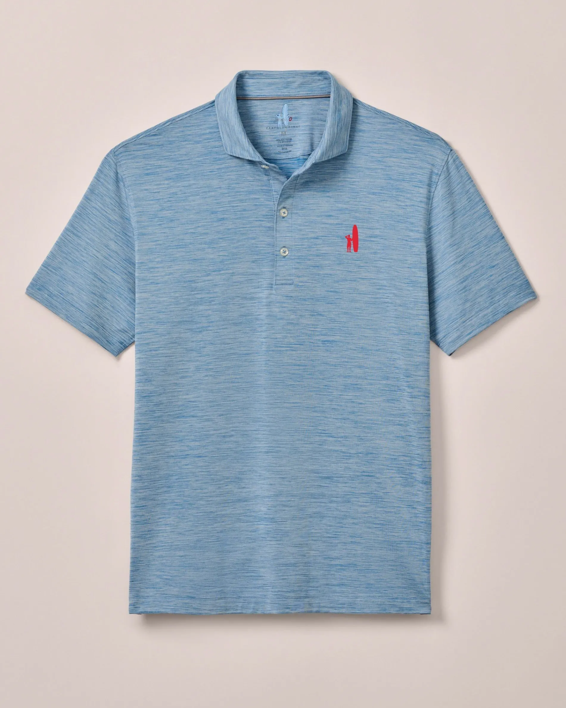 Custom Surfer Logo Huronn Featherweight Performance Polo