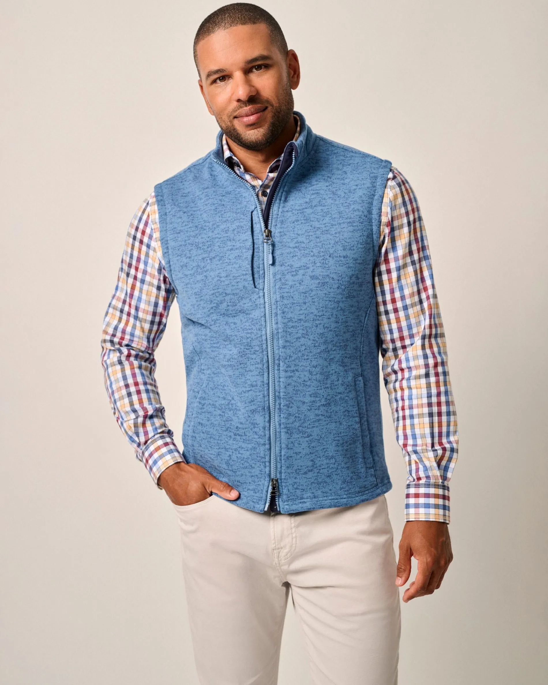 Denalis Double-Zip Fleece Vest