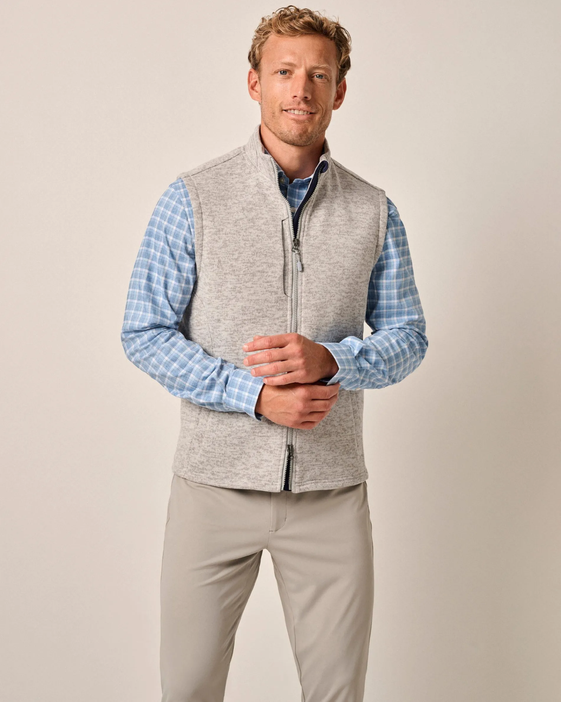 Denalis Double-Zip Fleece Vest