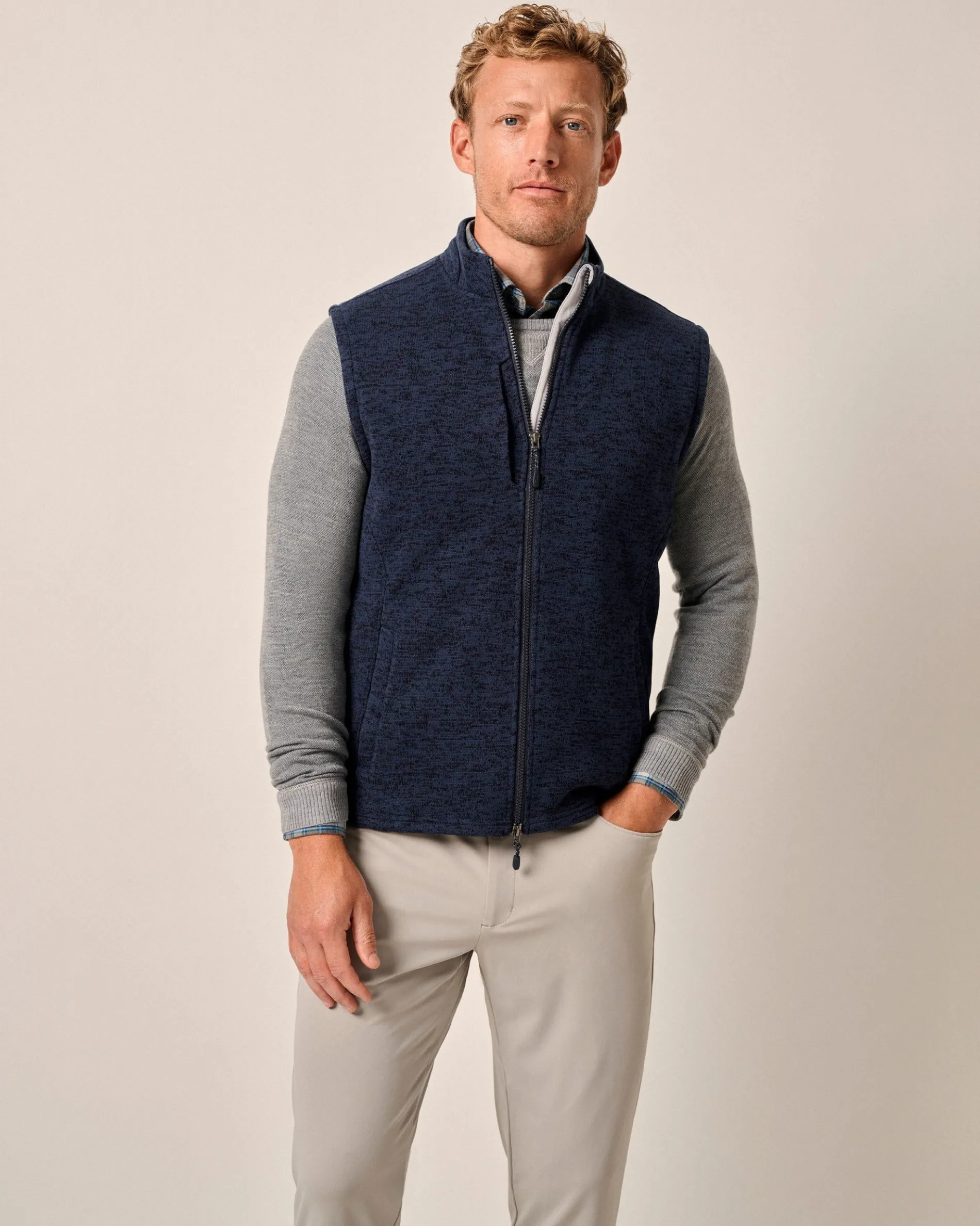 Denalis Double-Zip Fleece Vest