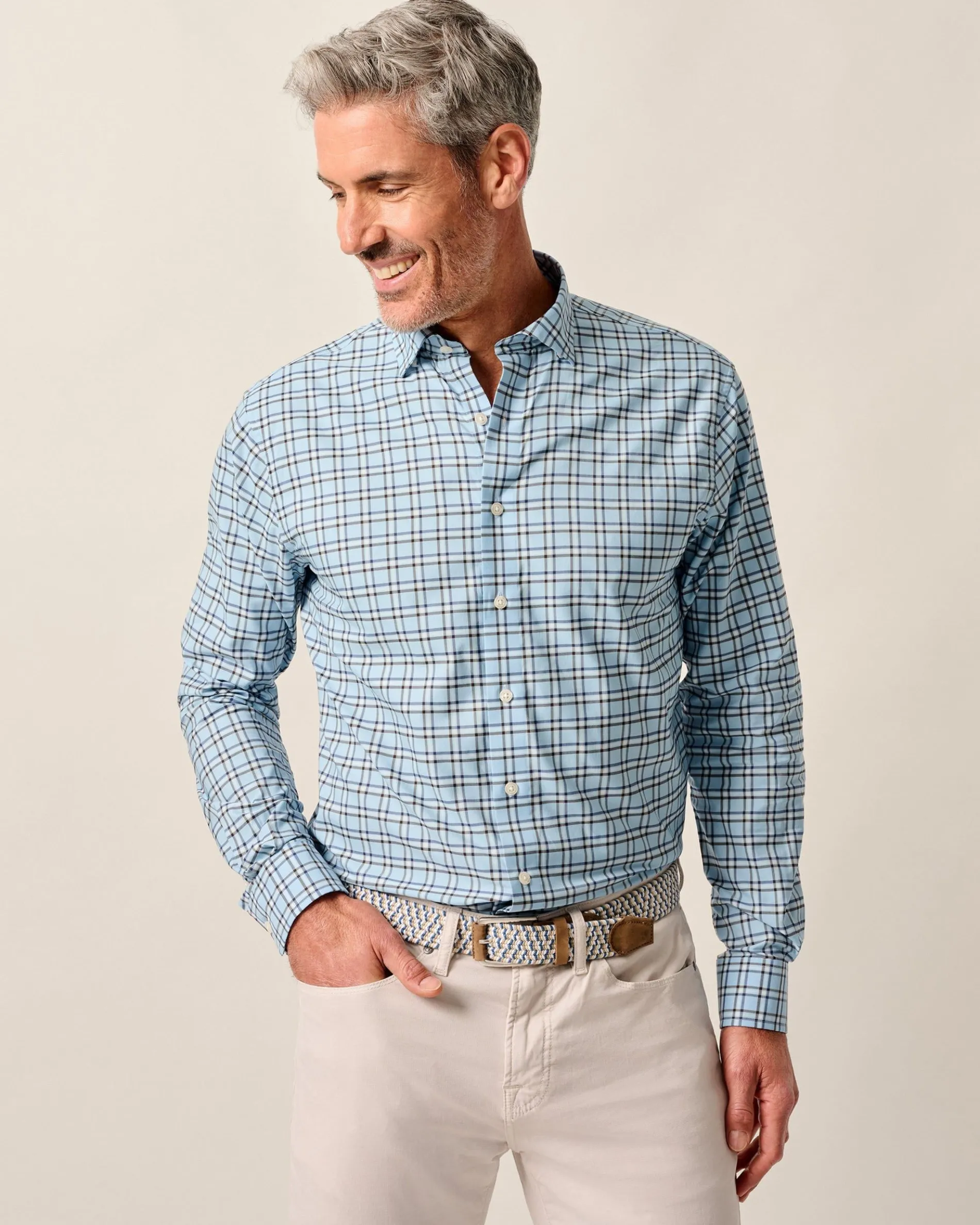 Featherweight Performance Button Down Shirt - Jaden