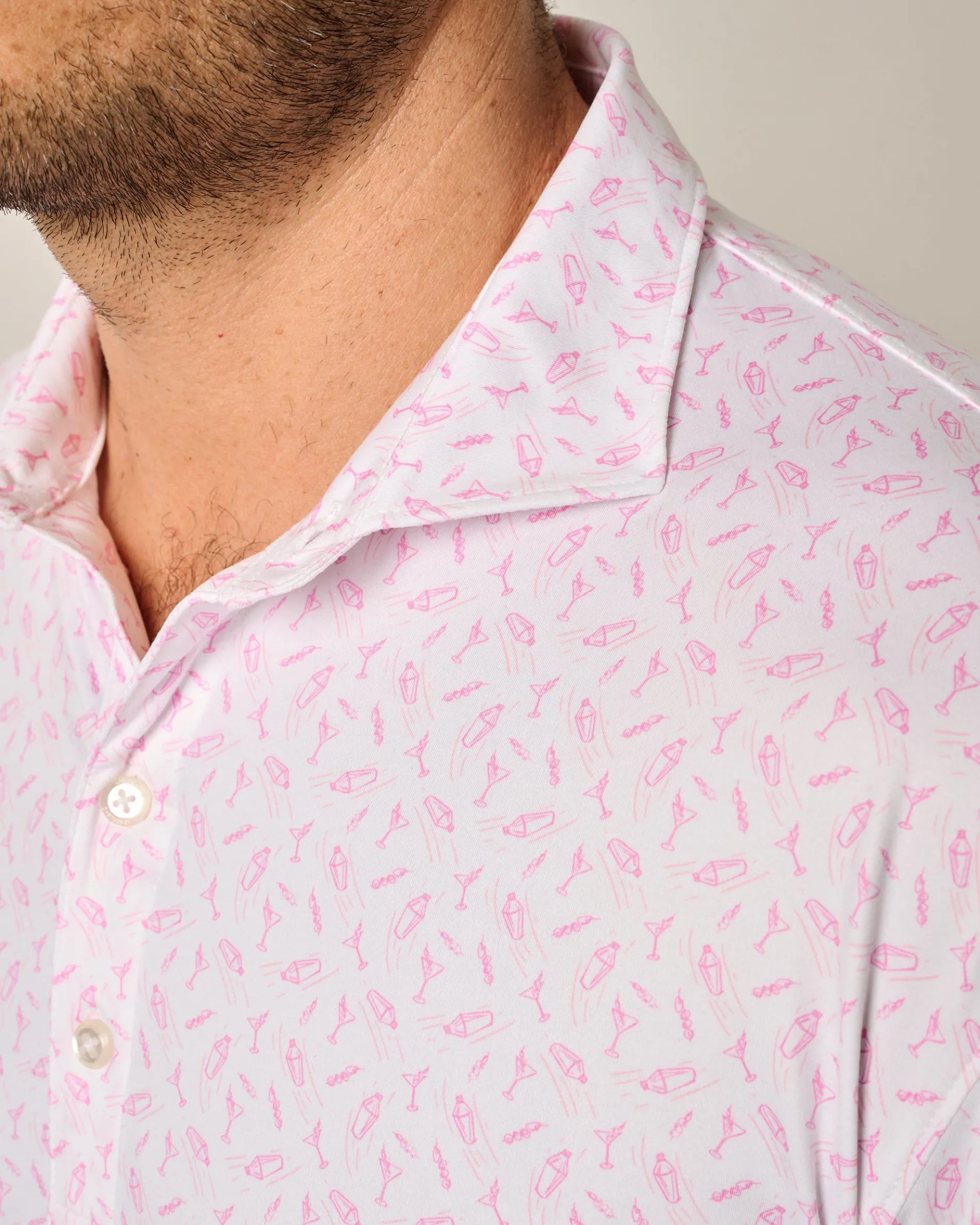 Featherweight Performance Polo - Tini Print