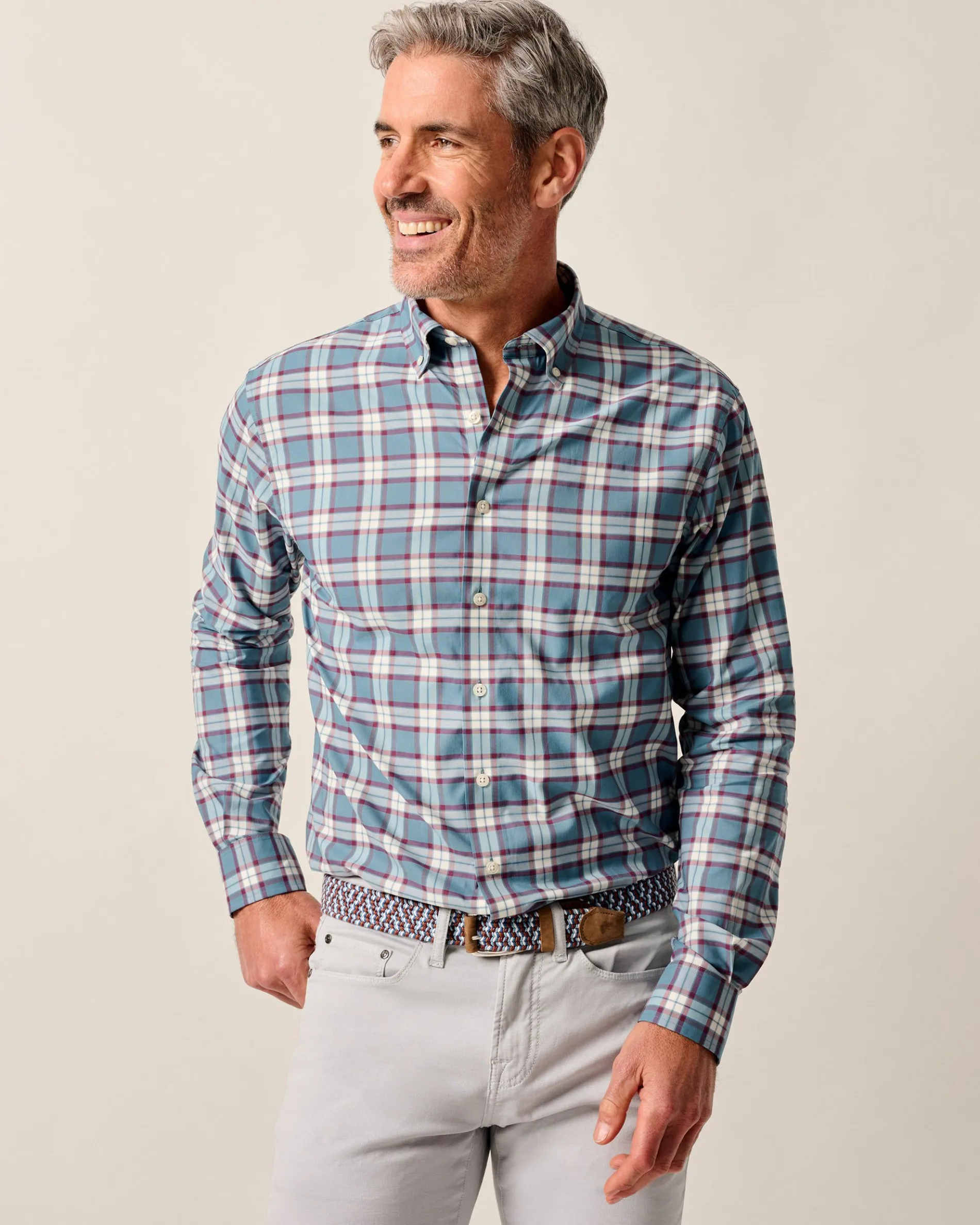 Featherweight Performance Button Down Shirt - Feldy
