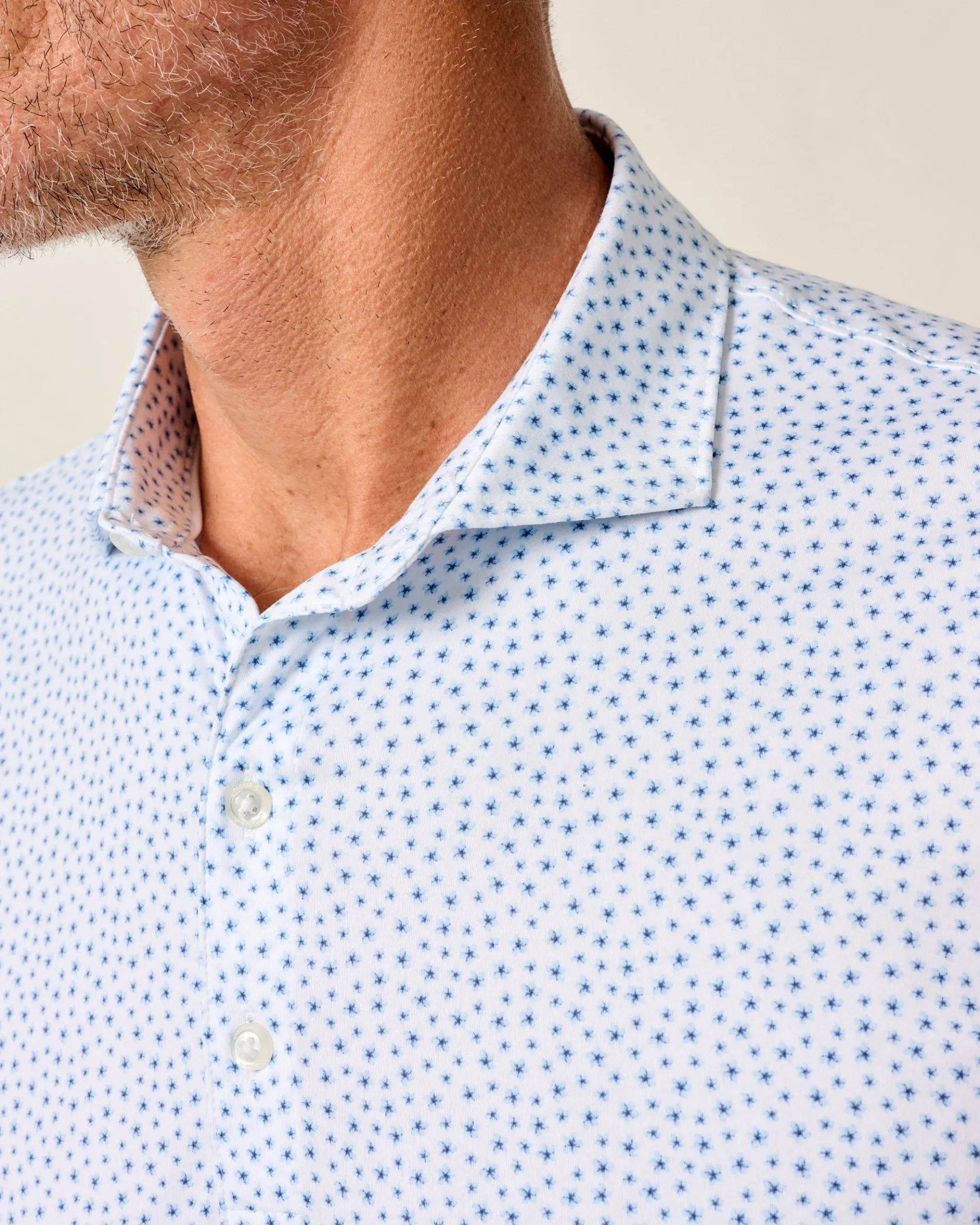 Featherweight Performance Polo - Plumeria