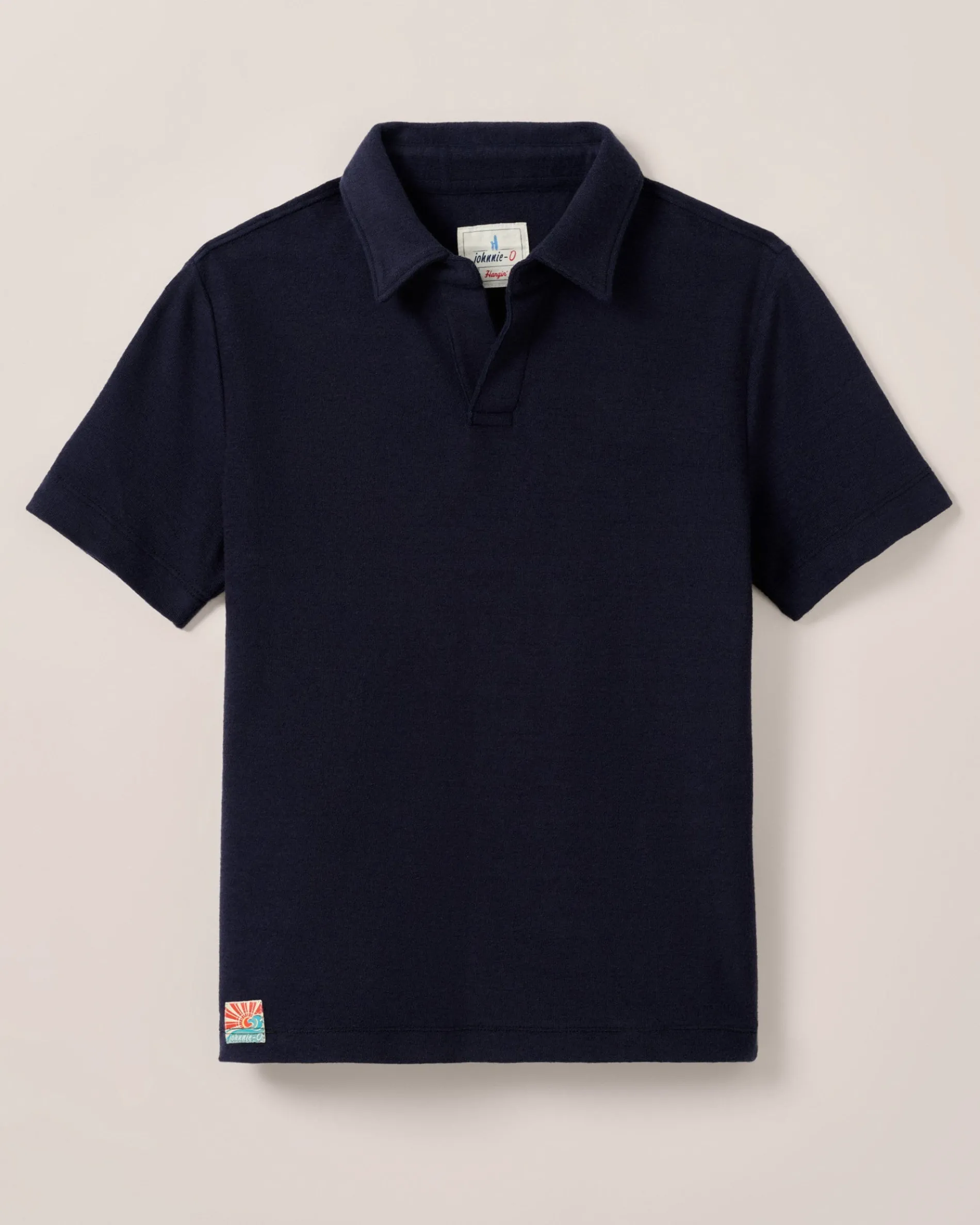 French Terry Johnny Collar Jr. Polo - Frankie