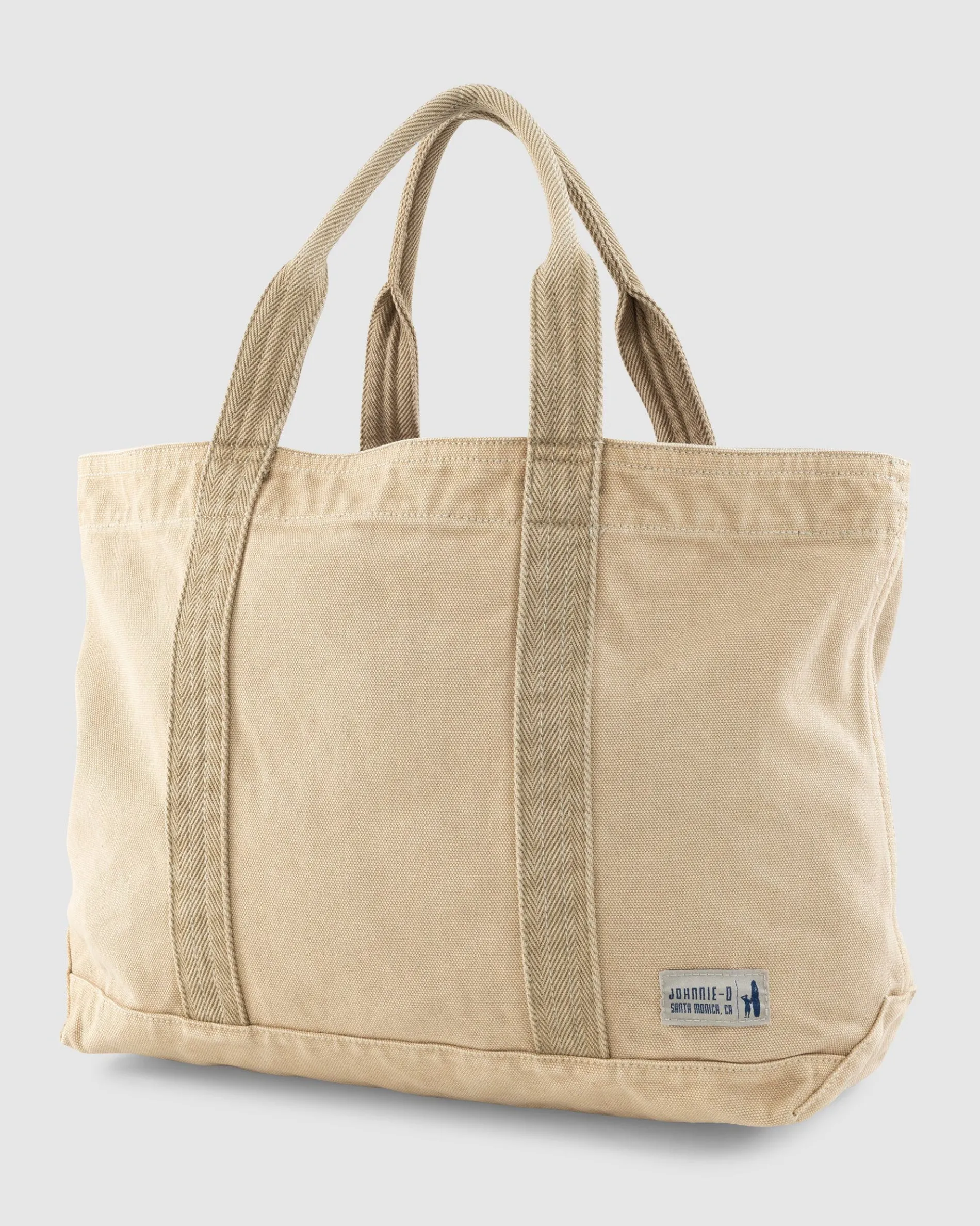 Garment Dyed Canvas Tote Bag