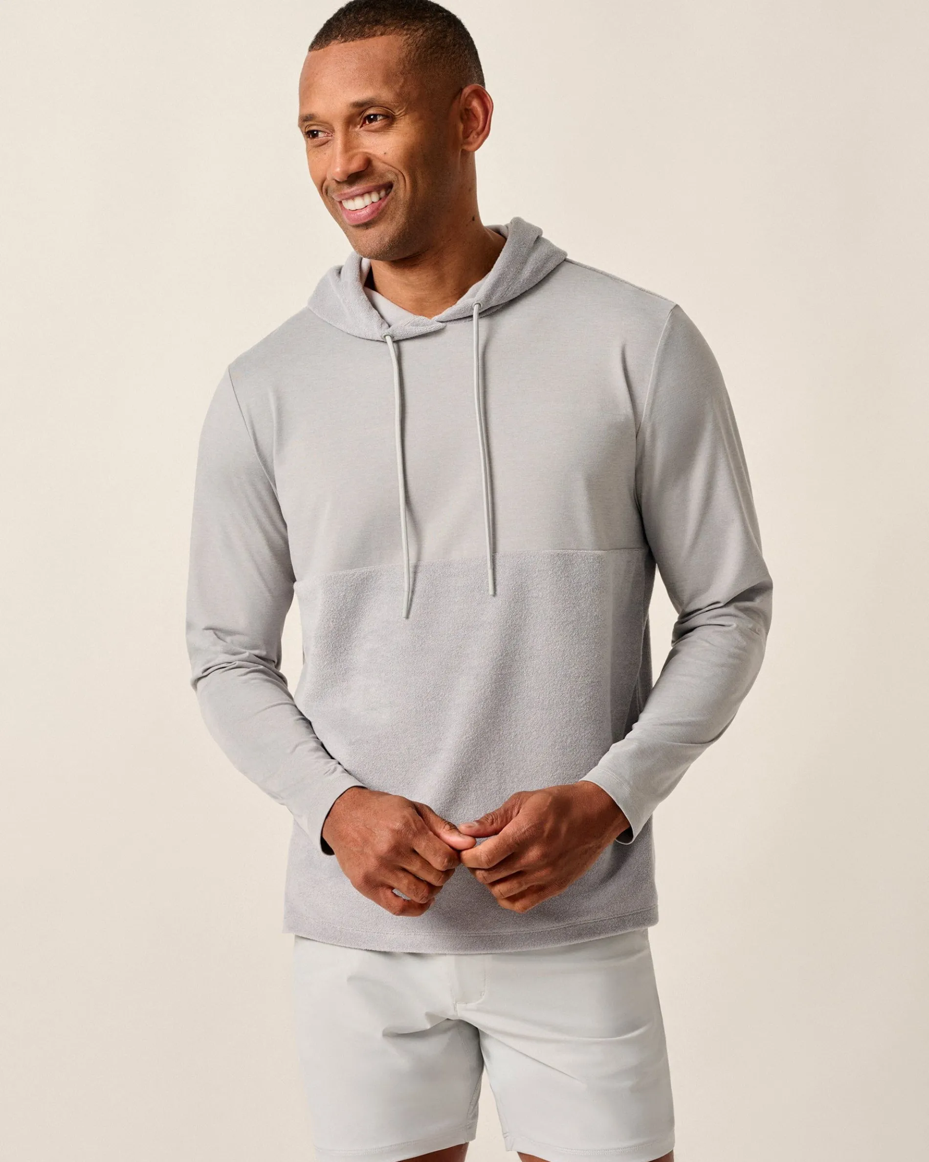 Haggard Mixed Media Hoodie