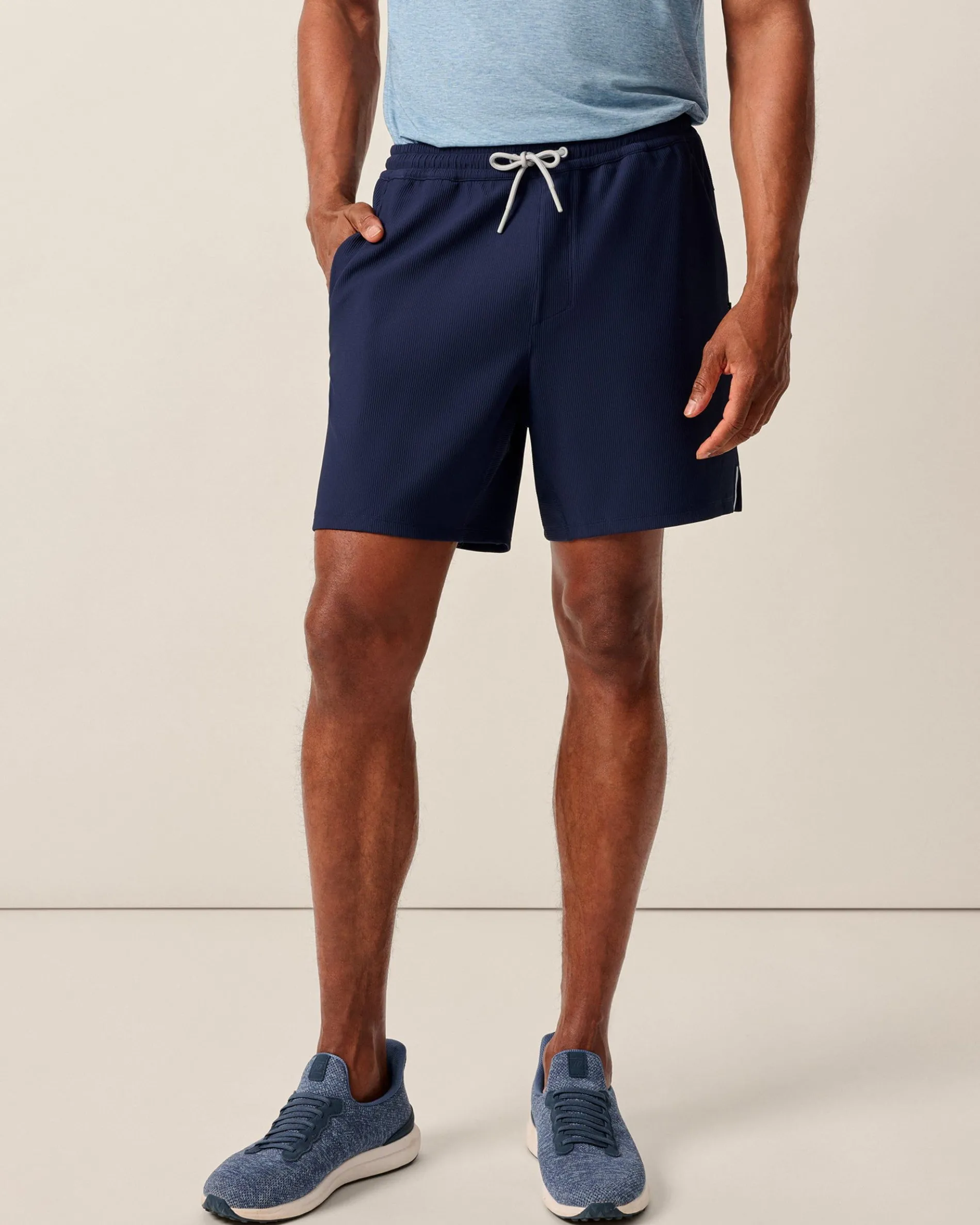 Jumpin Ribbed Knit Performance Shorts