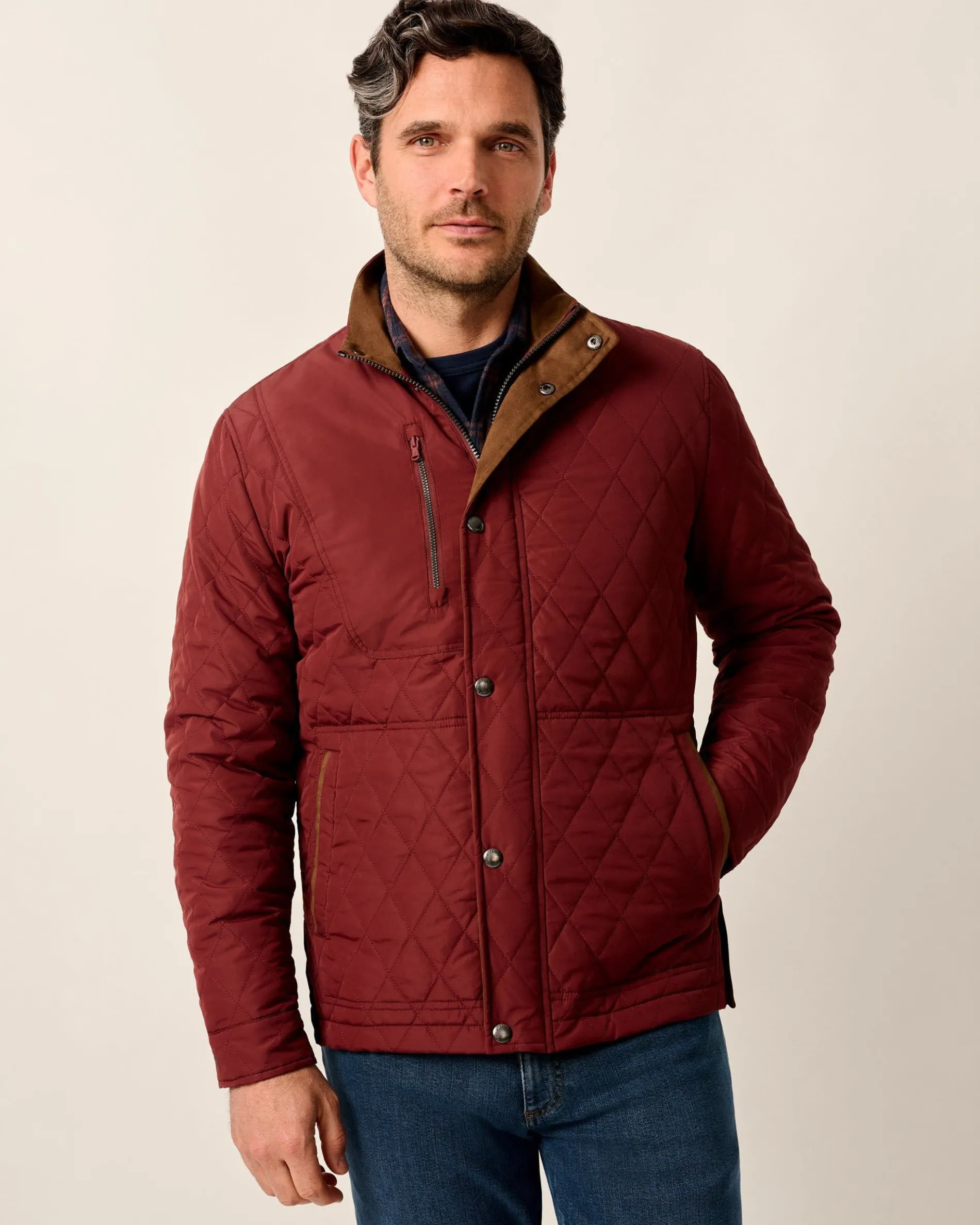 Juno Quilted Snap Jacket