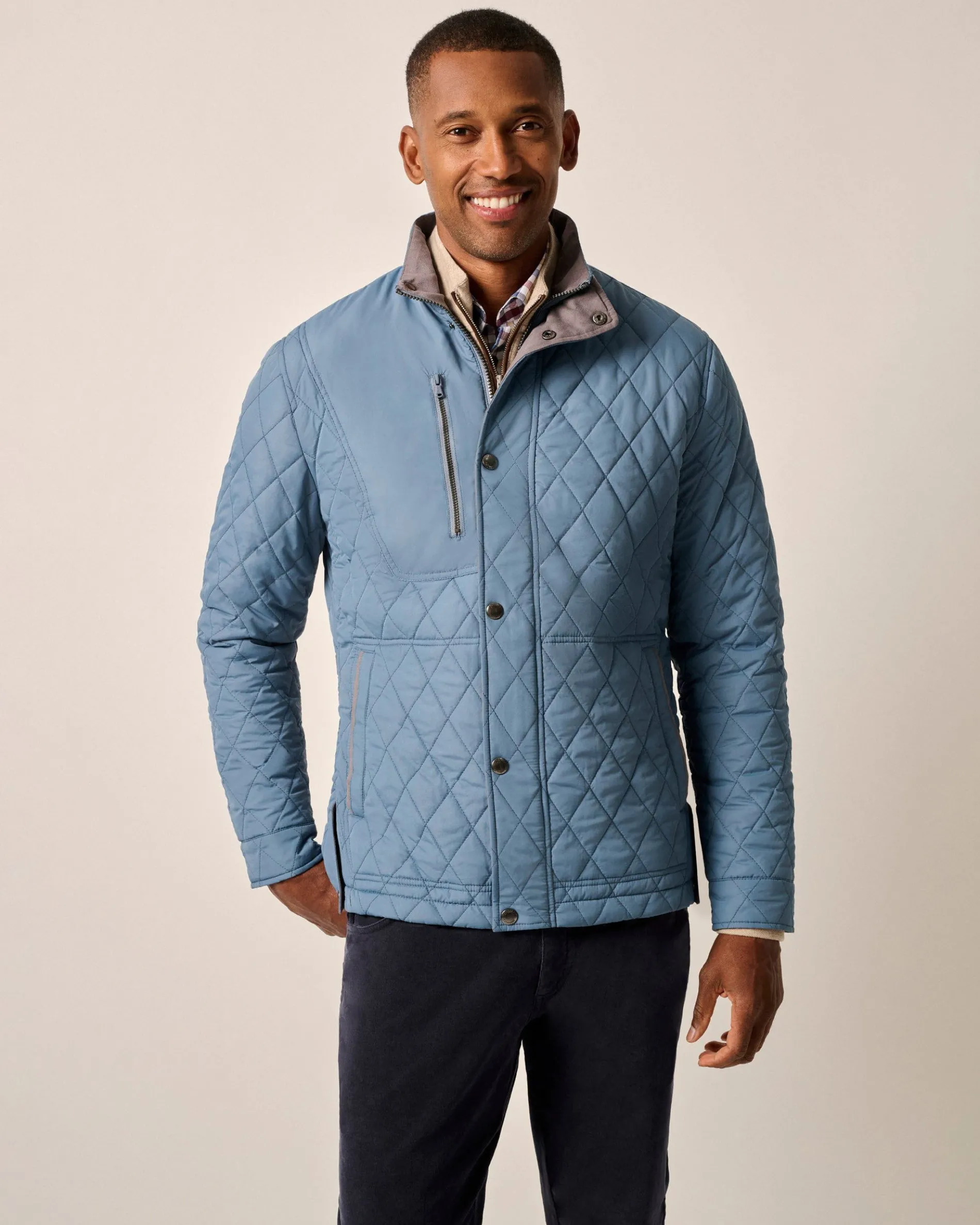 Juno Quilted Snap Jacket