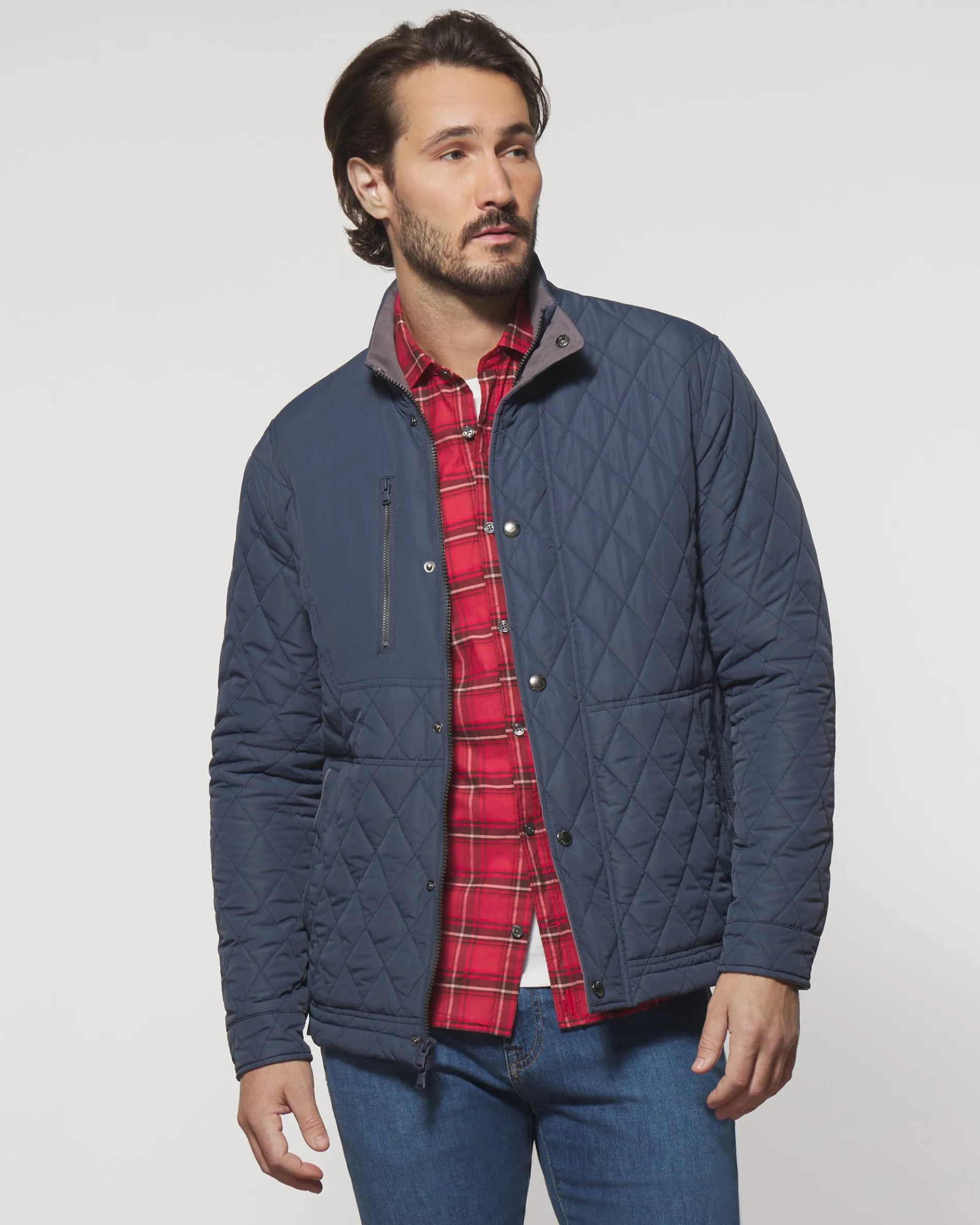 Juno Quilted Snap Jacket