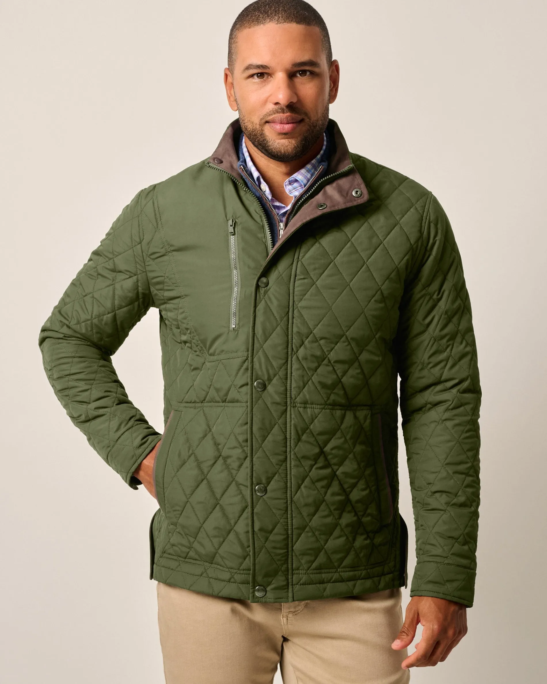 Juno Quilted Snap Jacket