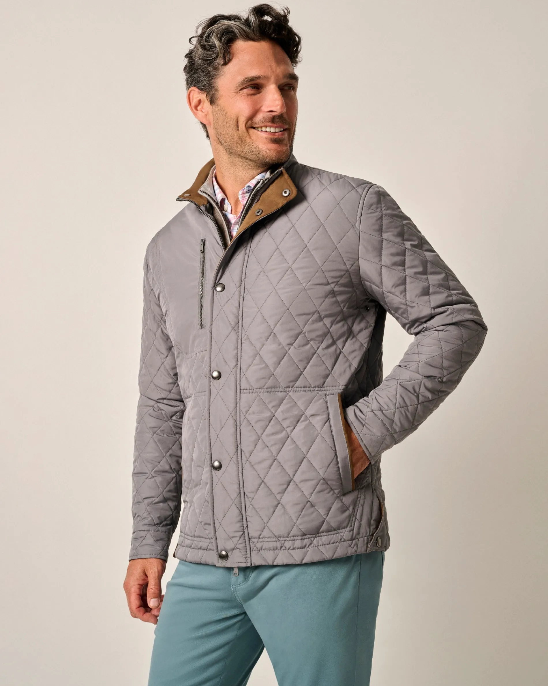 Juno Quilted Snap Jacket