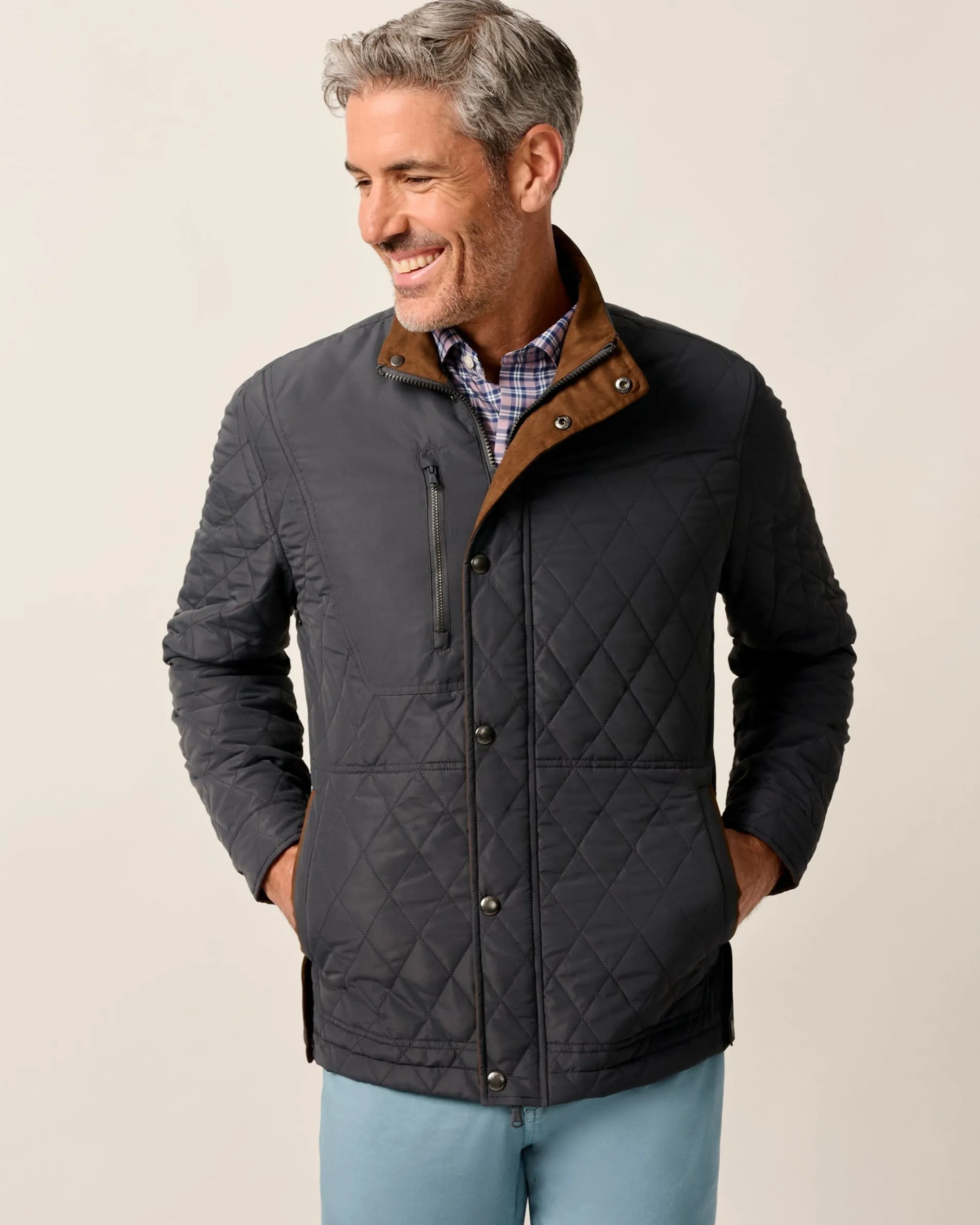 Juno Quilted Snap Jacket