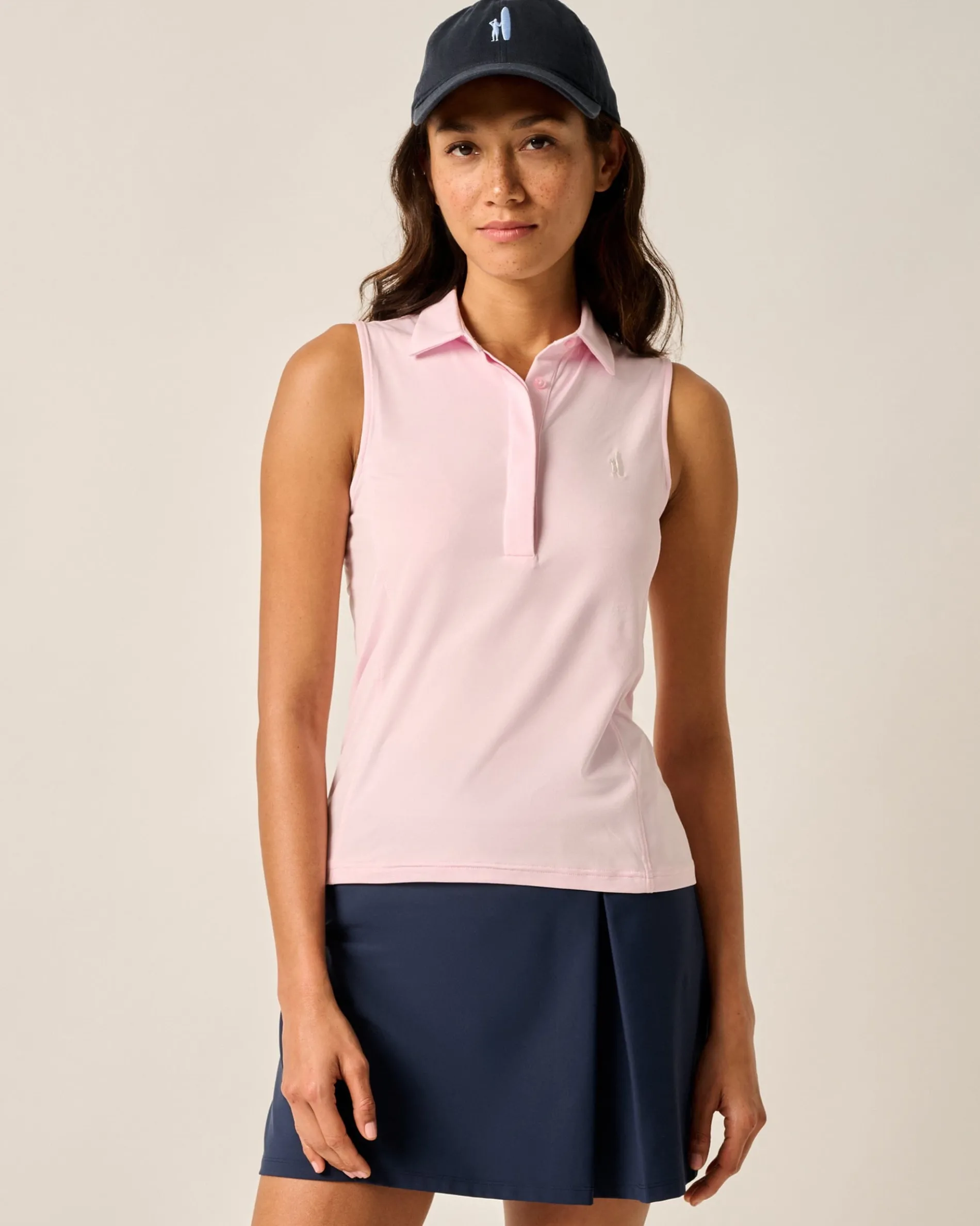 Kaylee Performance Sleeveless Polo