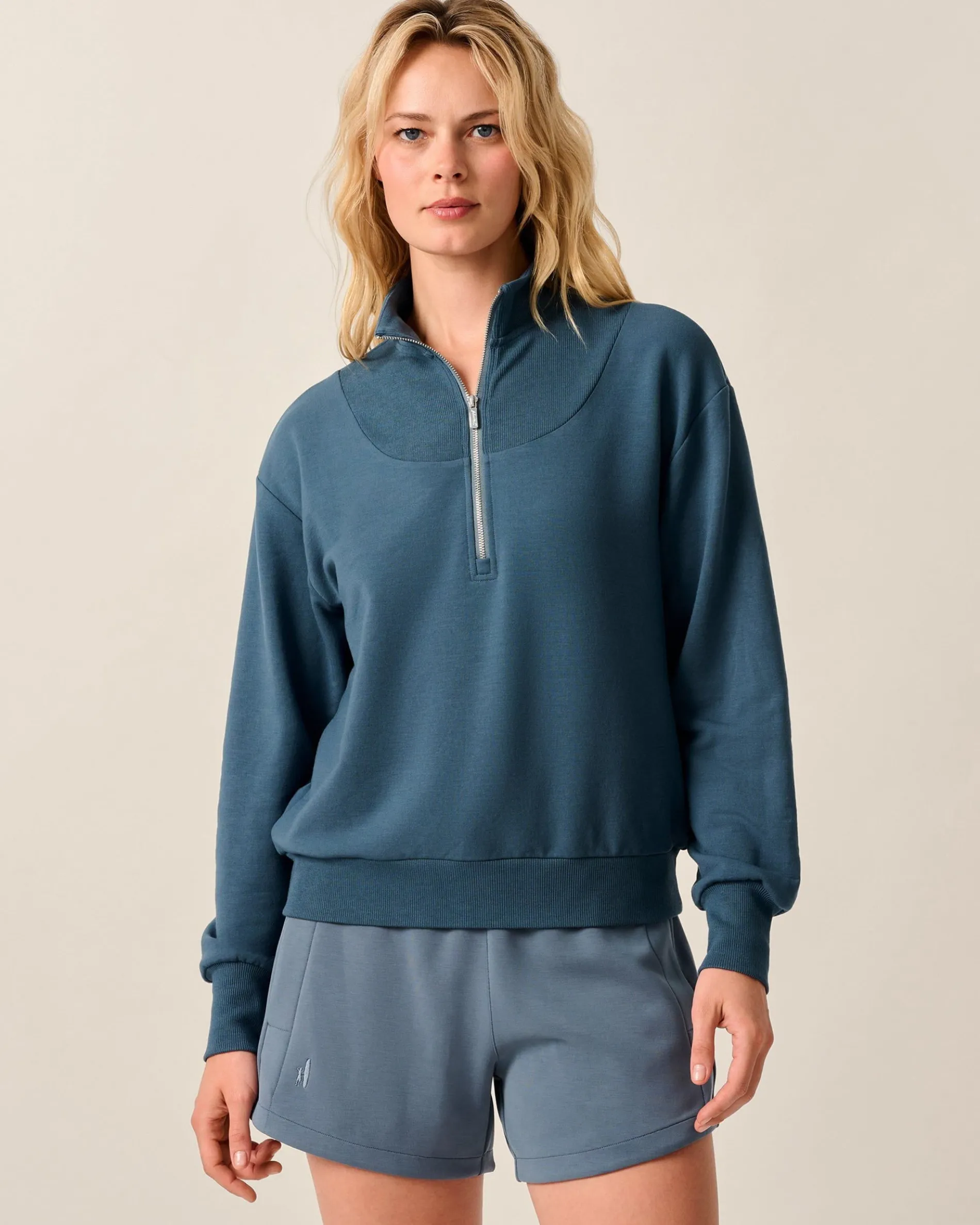 Naomi Rib Knit 1/4 Zip