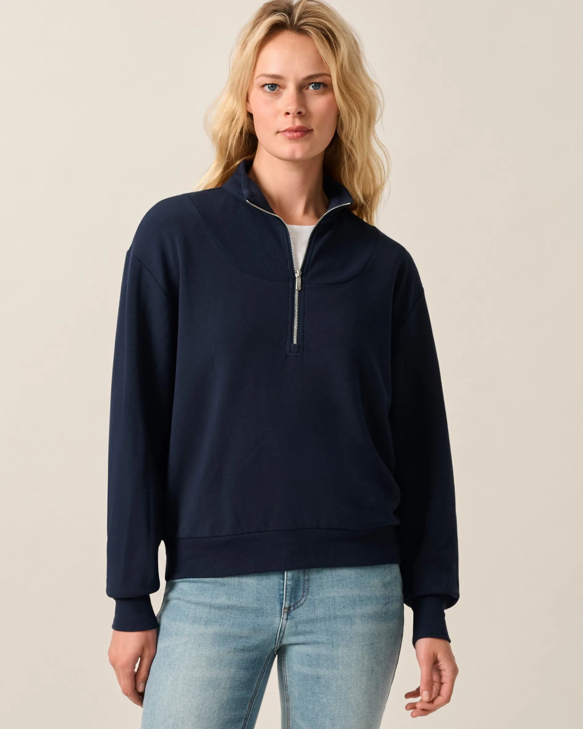 Naomi Rib Knit 1/4 Zip