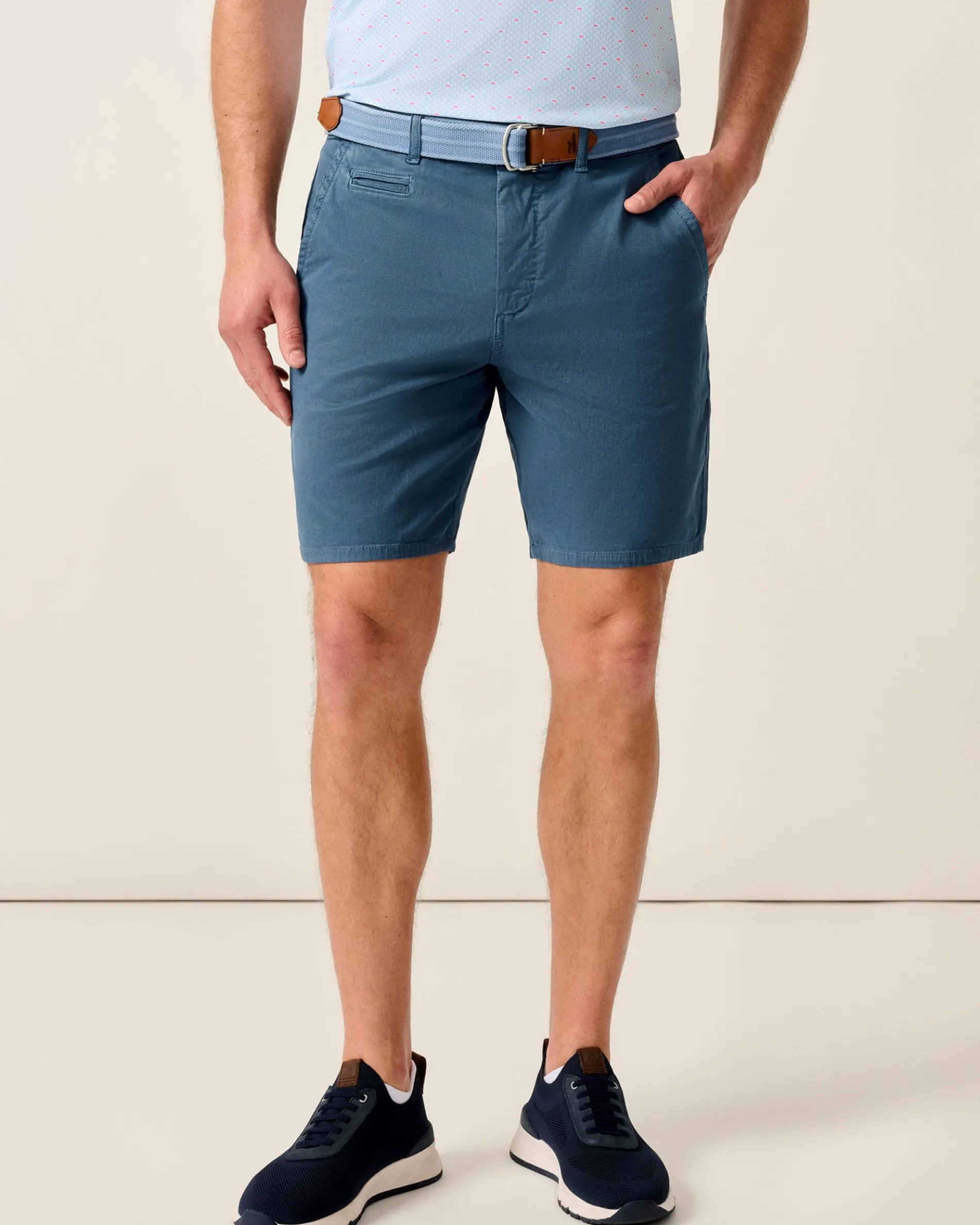 Nassau Cotton Blend Shorts