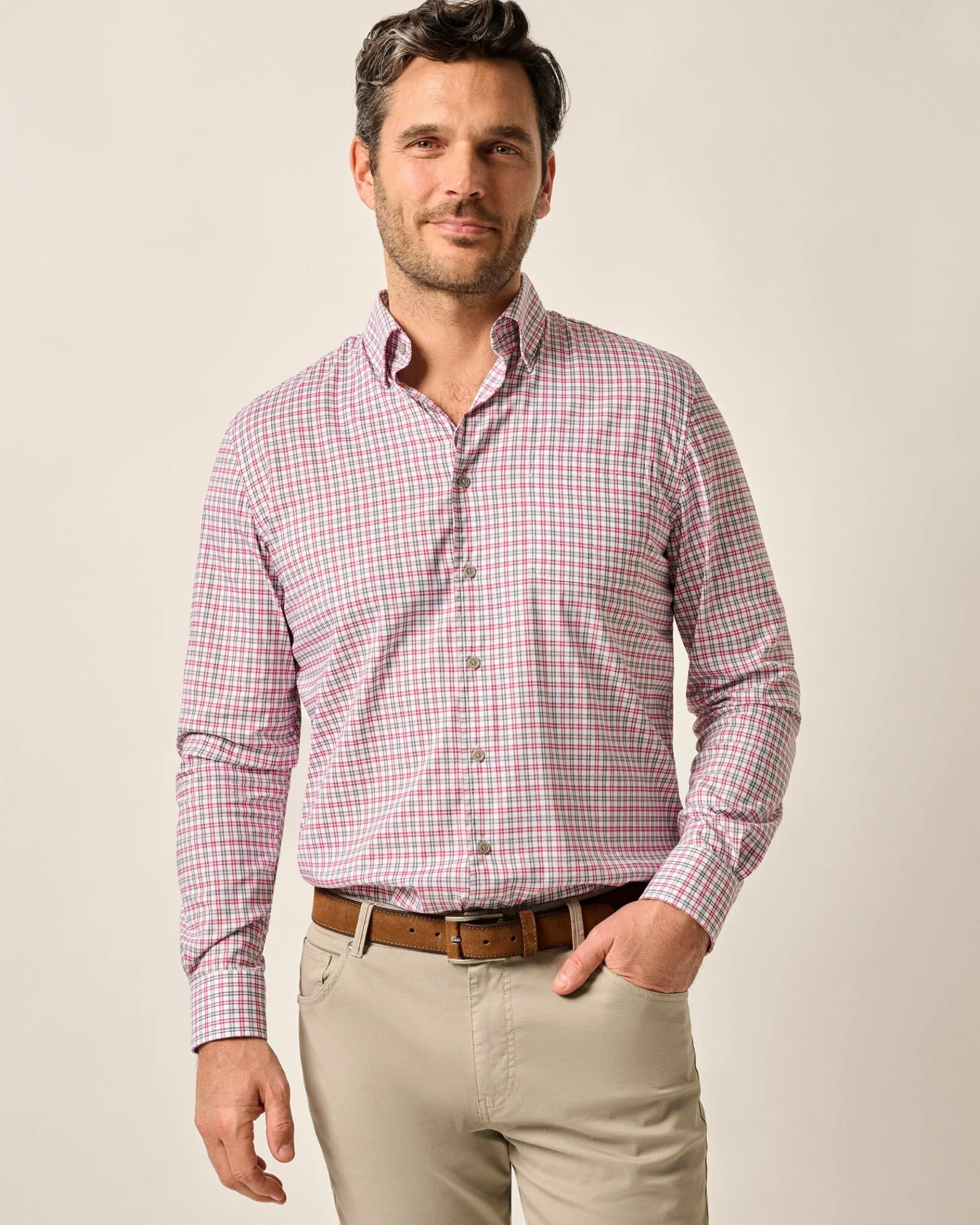 Natural Performance Button Down Shirt - Morganstern