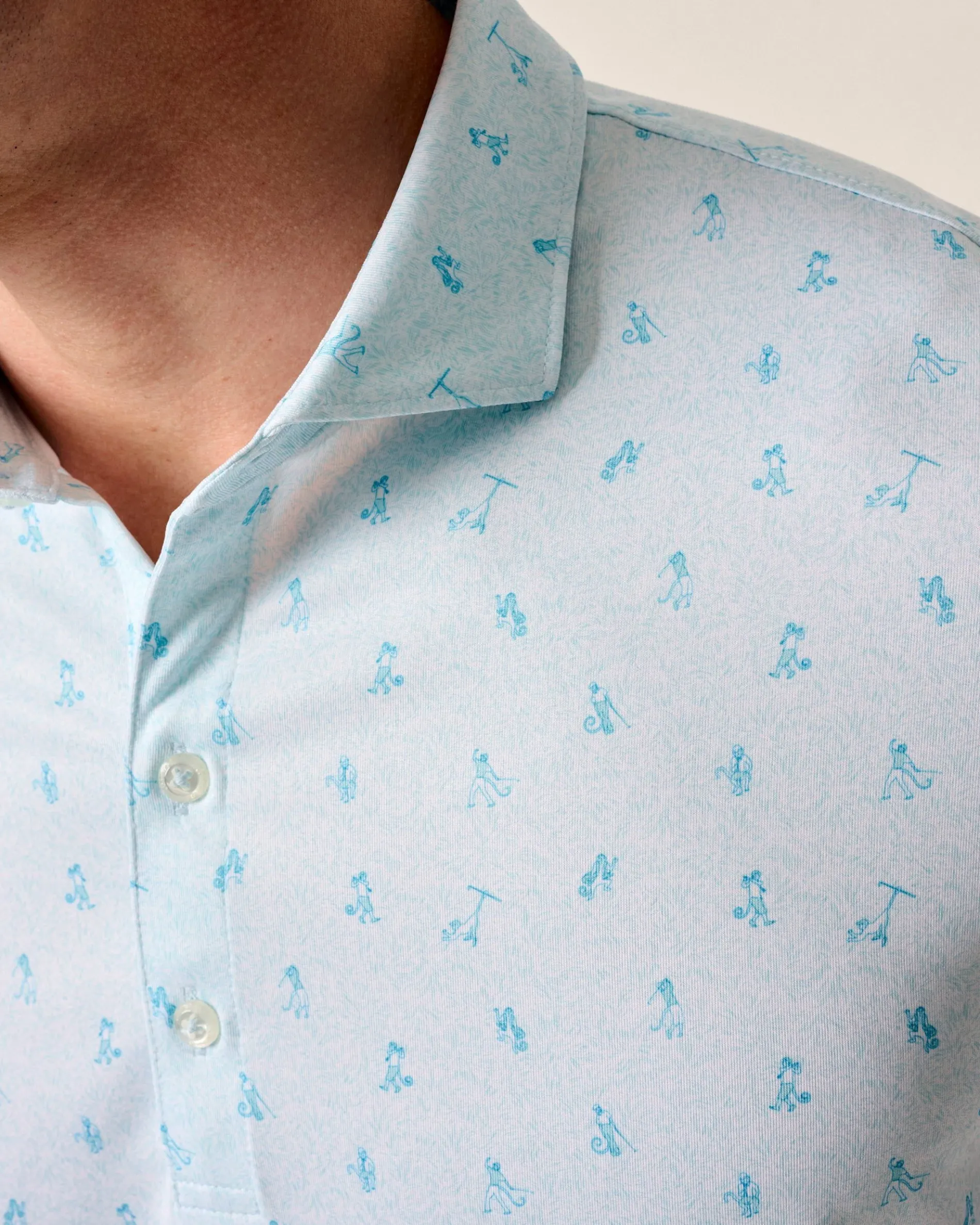 Performance Jersey Polo - Monkey Business