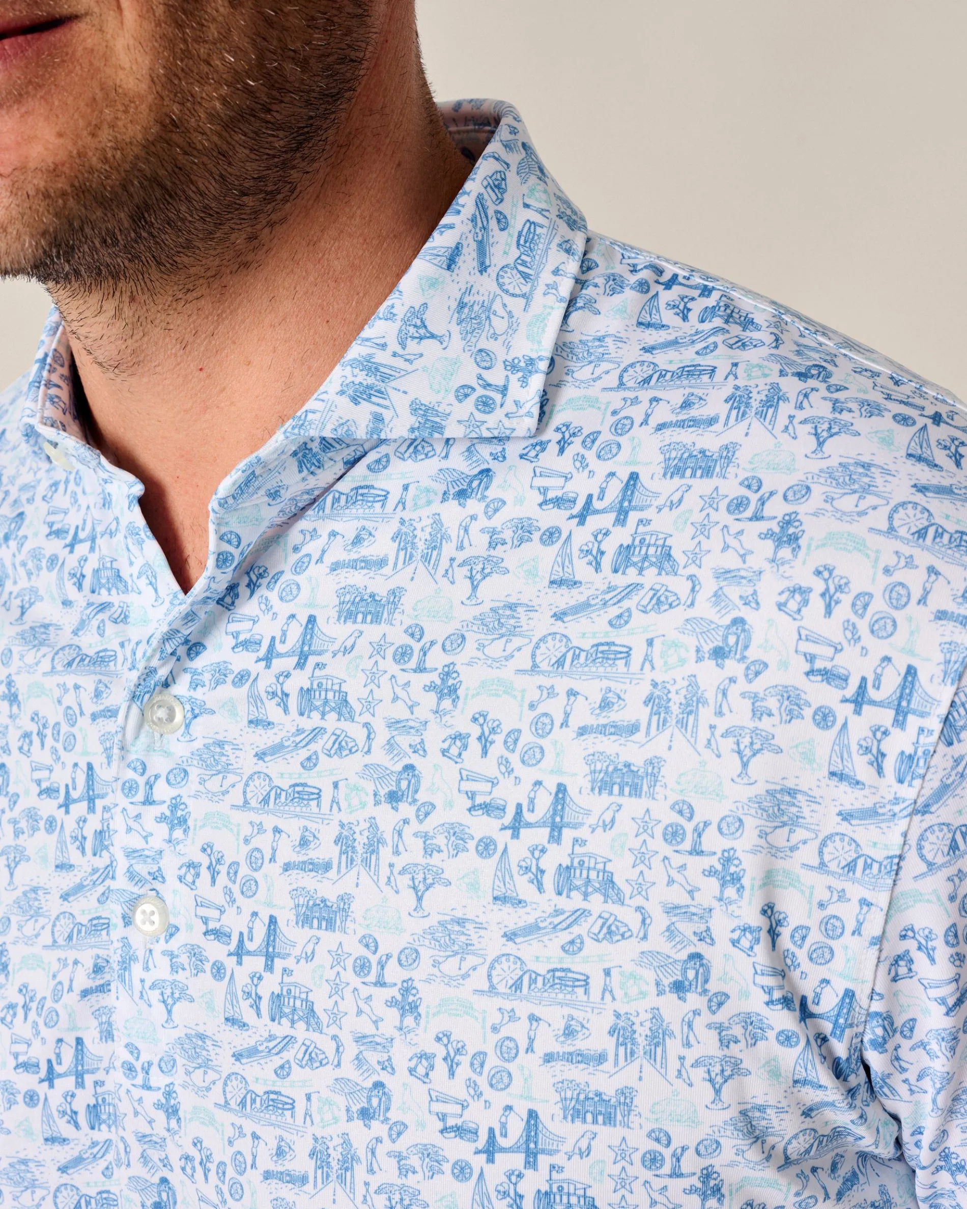 Performance Jersey Polo - 20 Years of JO Print