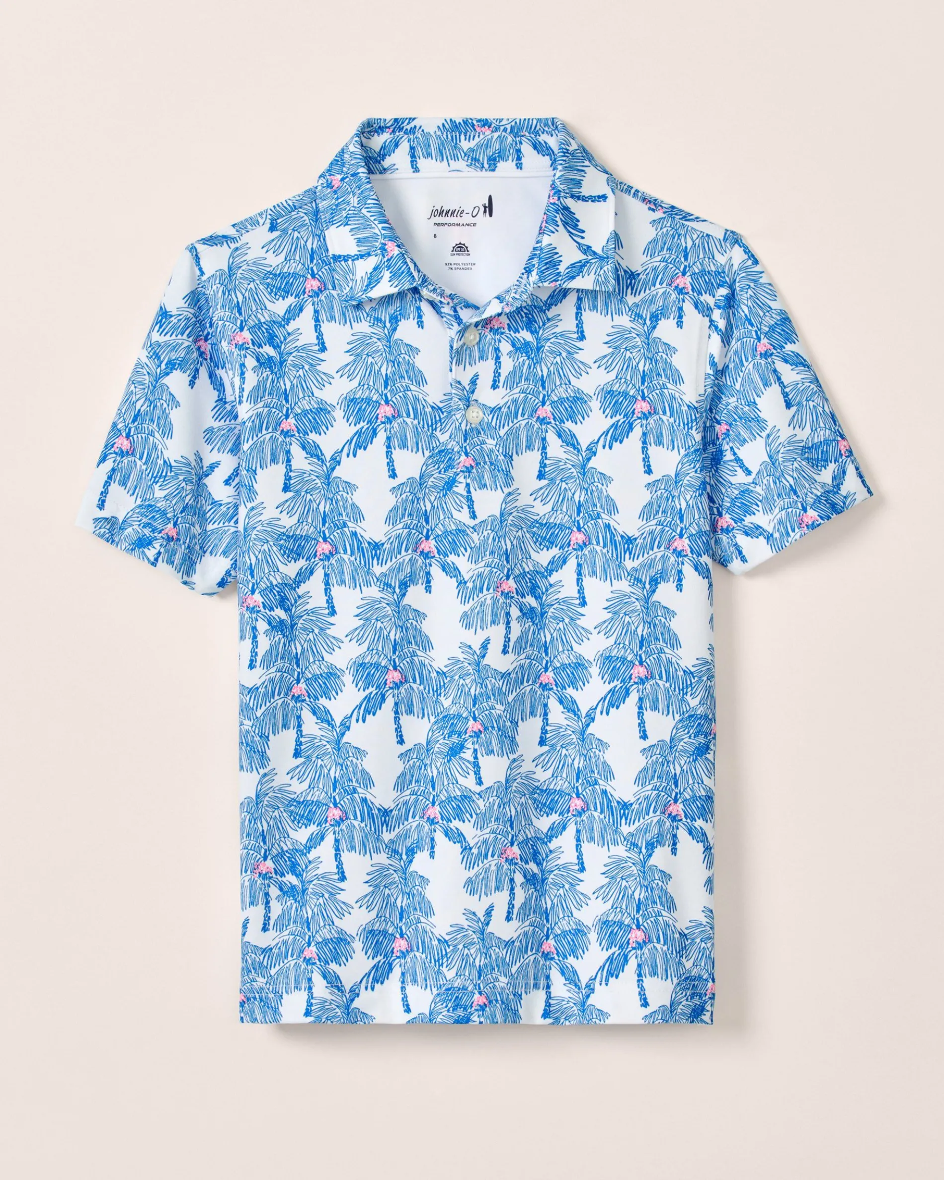 Performance Mesh Jr. Polo - The Grove Print