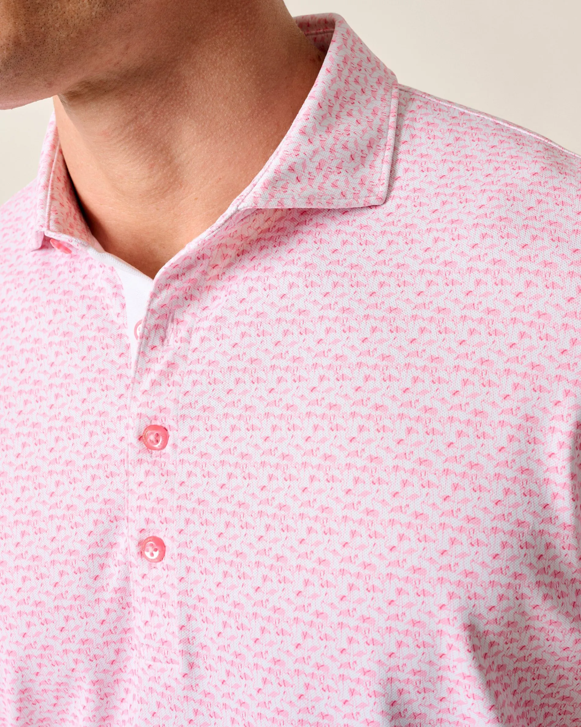 Performance Mesh Polo - Flock Yeah