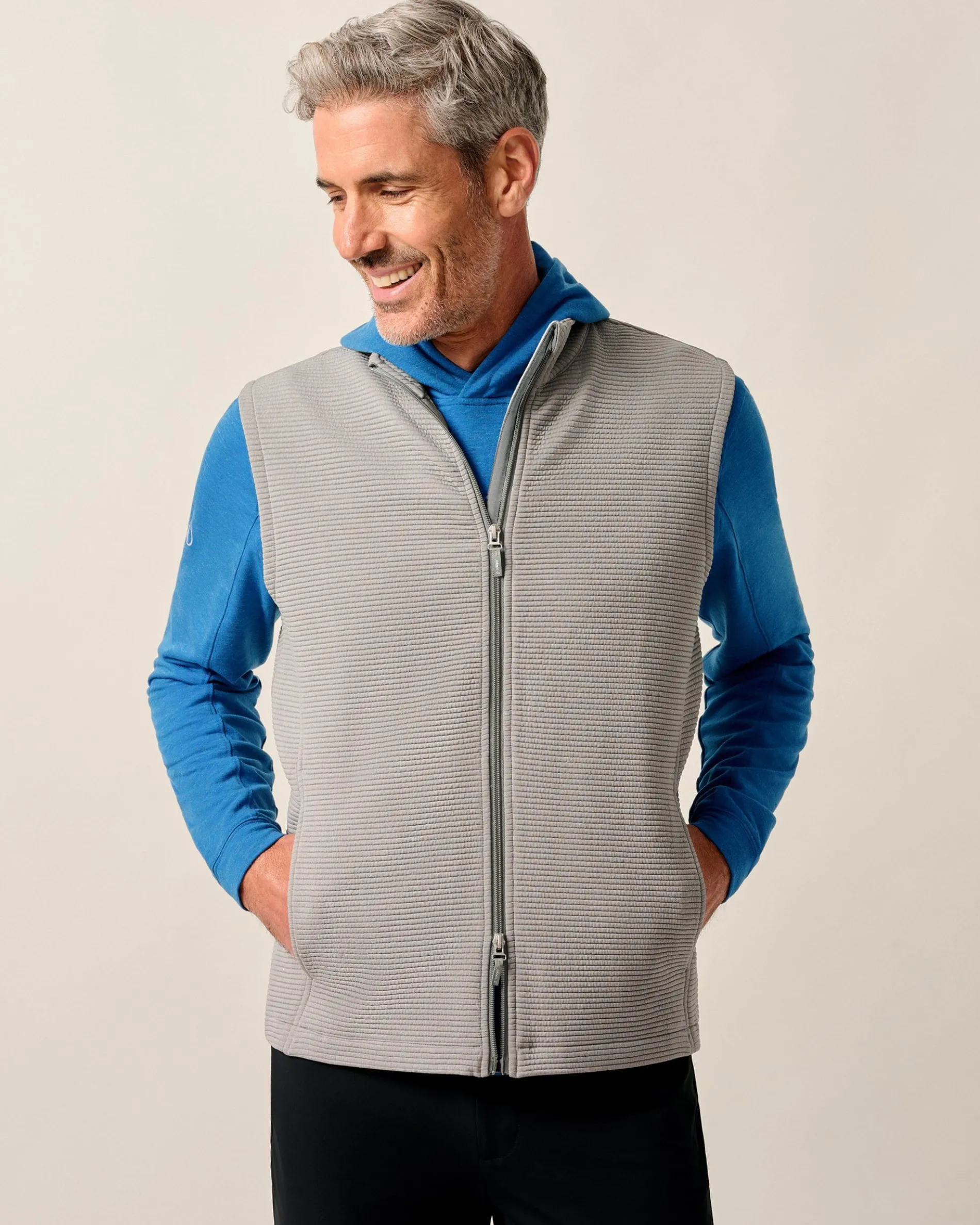Reggie Ribbed Performance Vest