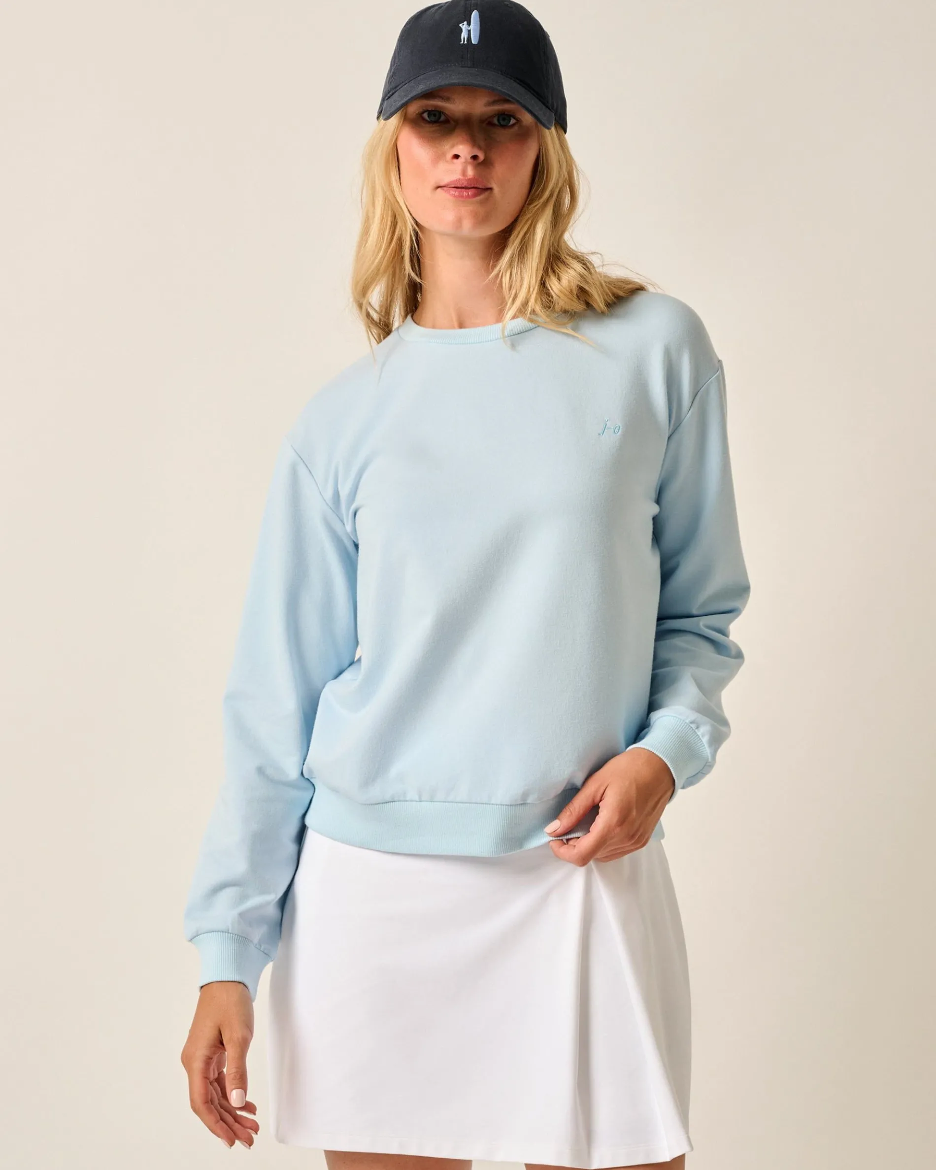 Samantha Terry Crewneck Sweatshirt
