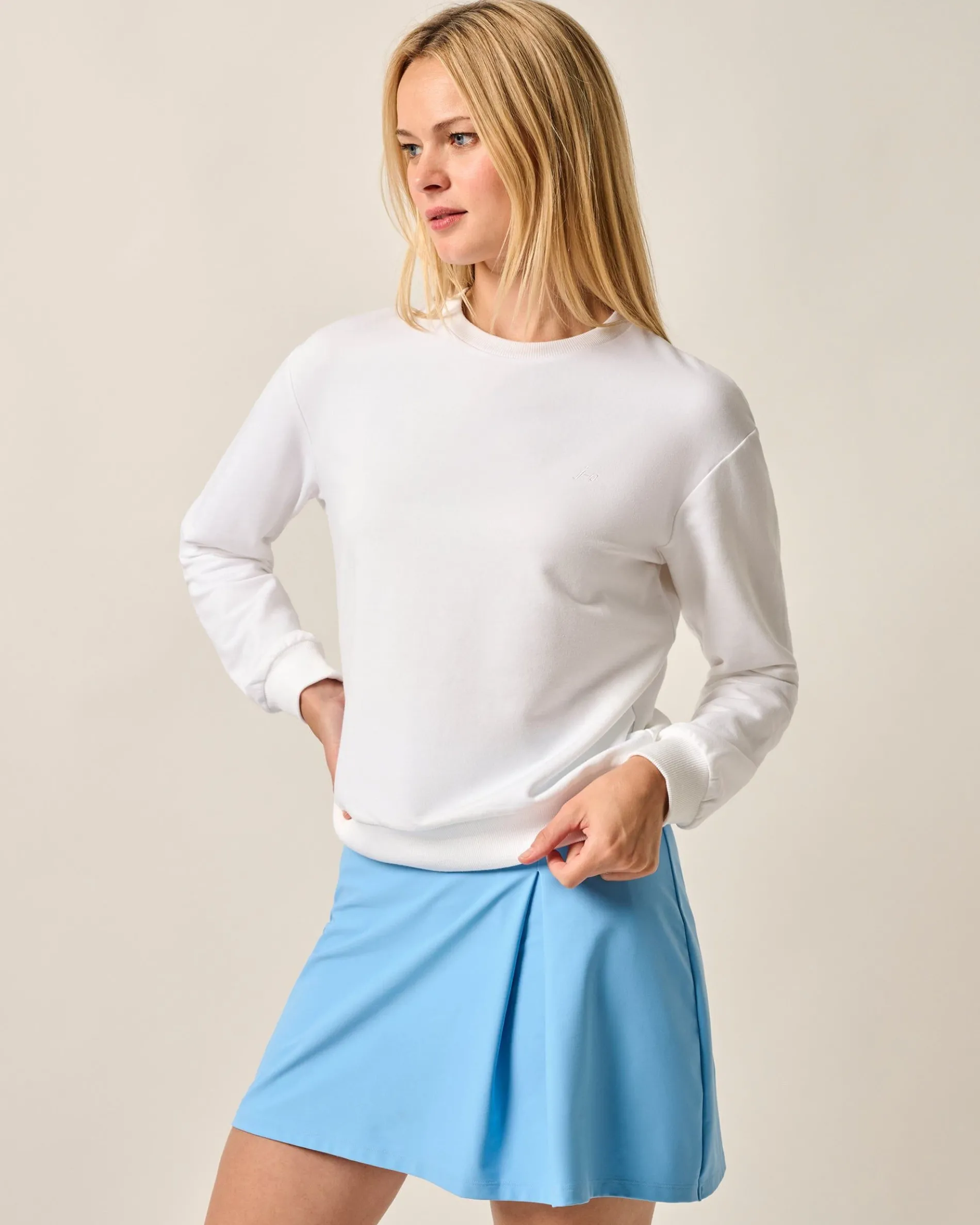 Samantha Terry Crewneck Sweatshirt