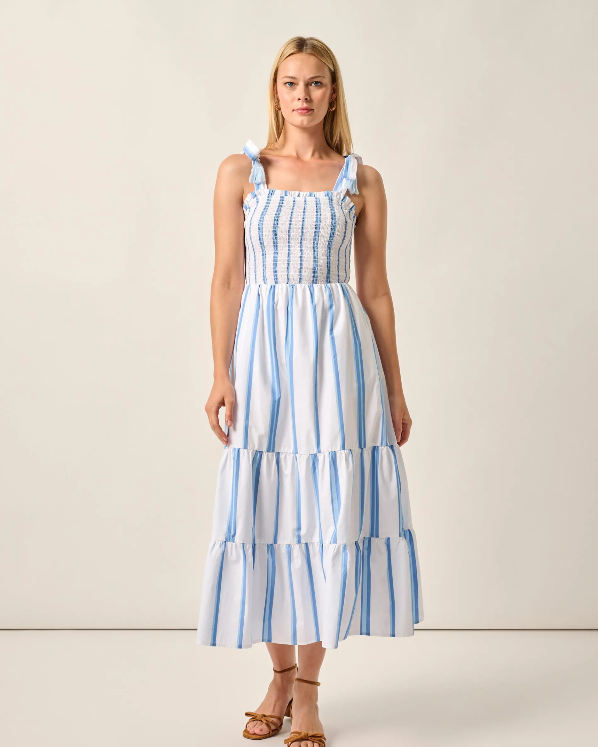 Sasha Cotton Blend Dress