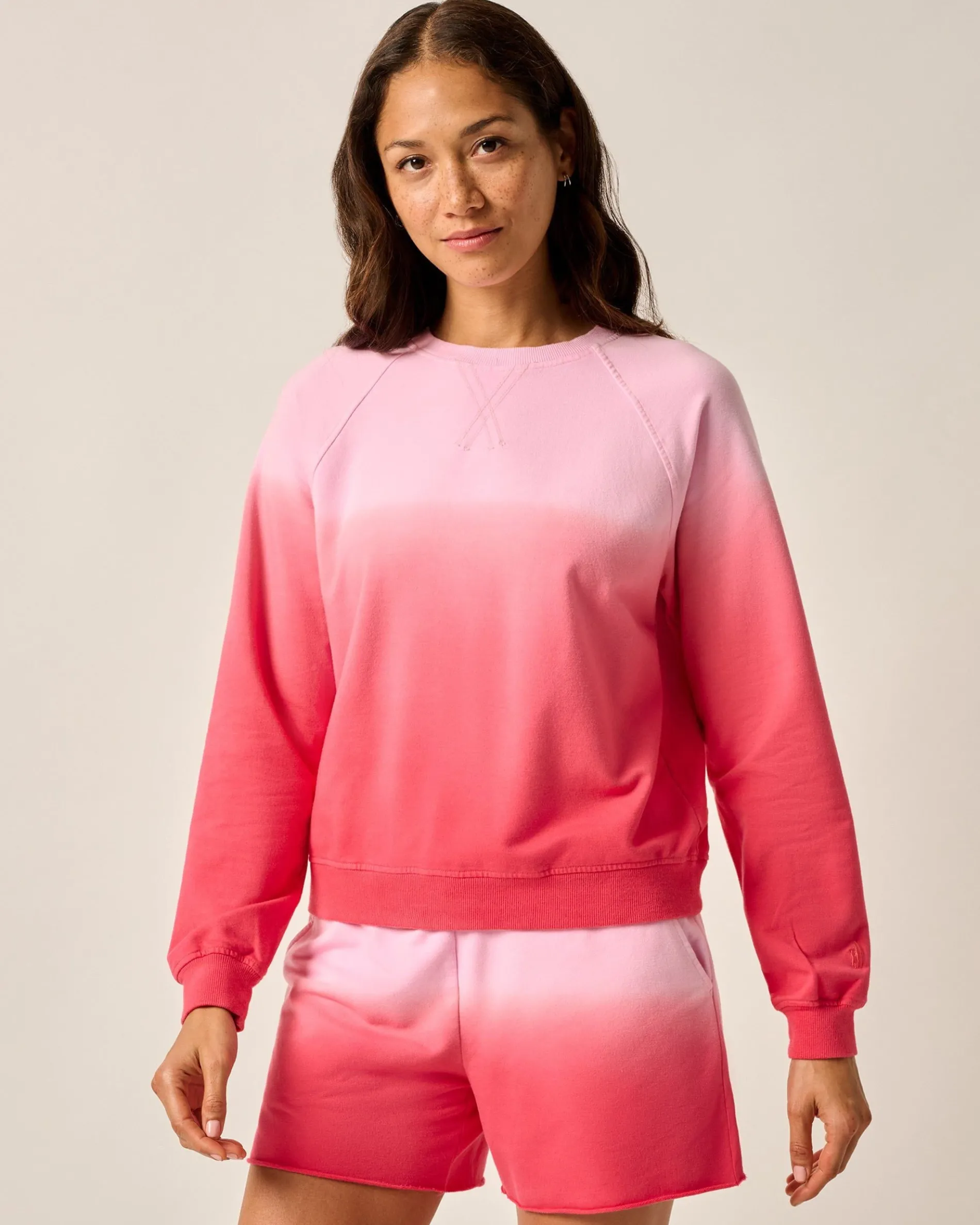 Sophia Lightweight Terry Crewneck Sweatshirt