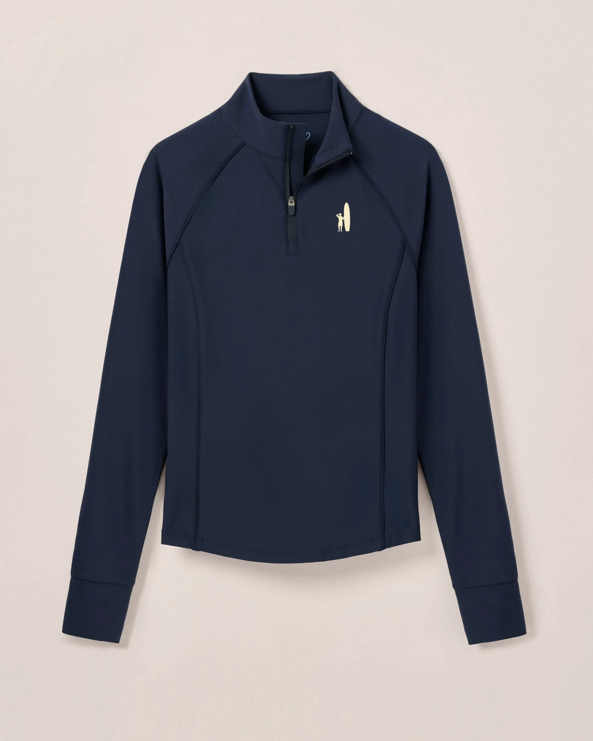 Women's Custom Surfer Logo Jasmine Performance 1/4 Zip