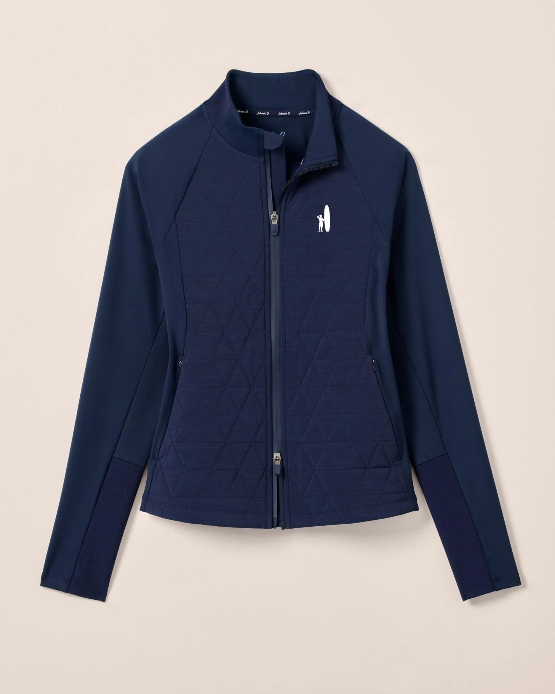 Women's Custom Surfer Logo Hannah Performance Mixed Media Jacket