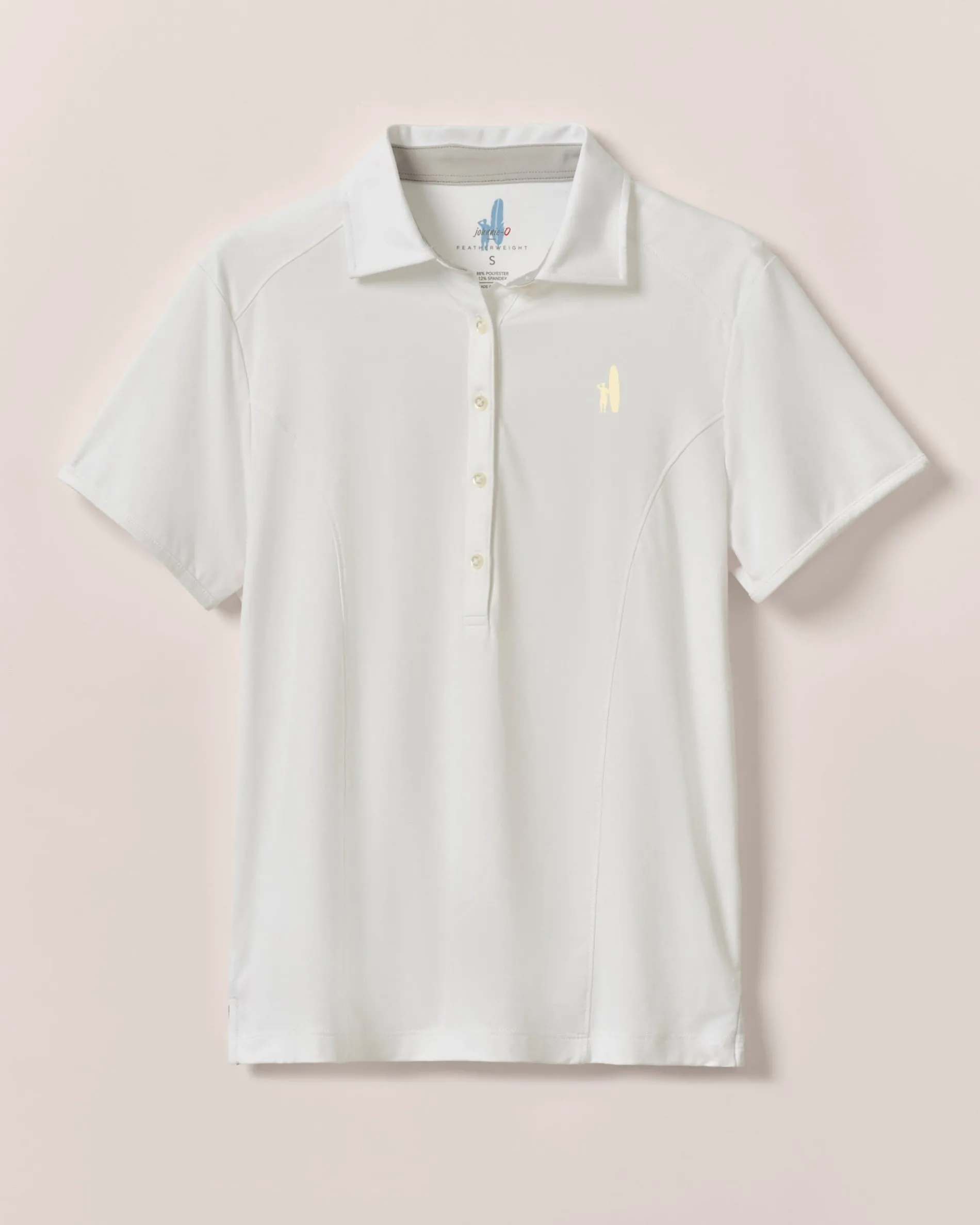 Women's Custom Surfer Logo Angela Performance Jersey Polo