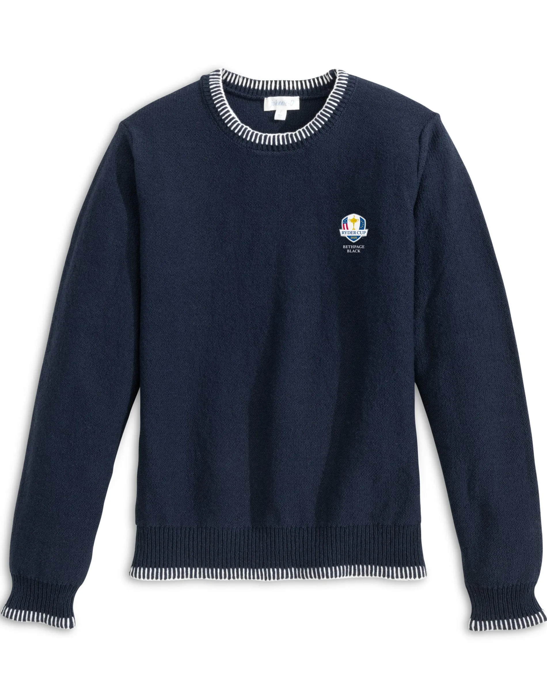 Women's Ryder Cup Blanche Cotton Blend Crewneck Sweater